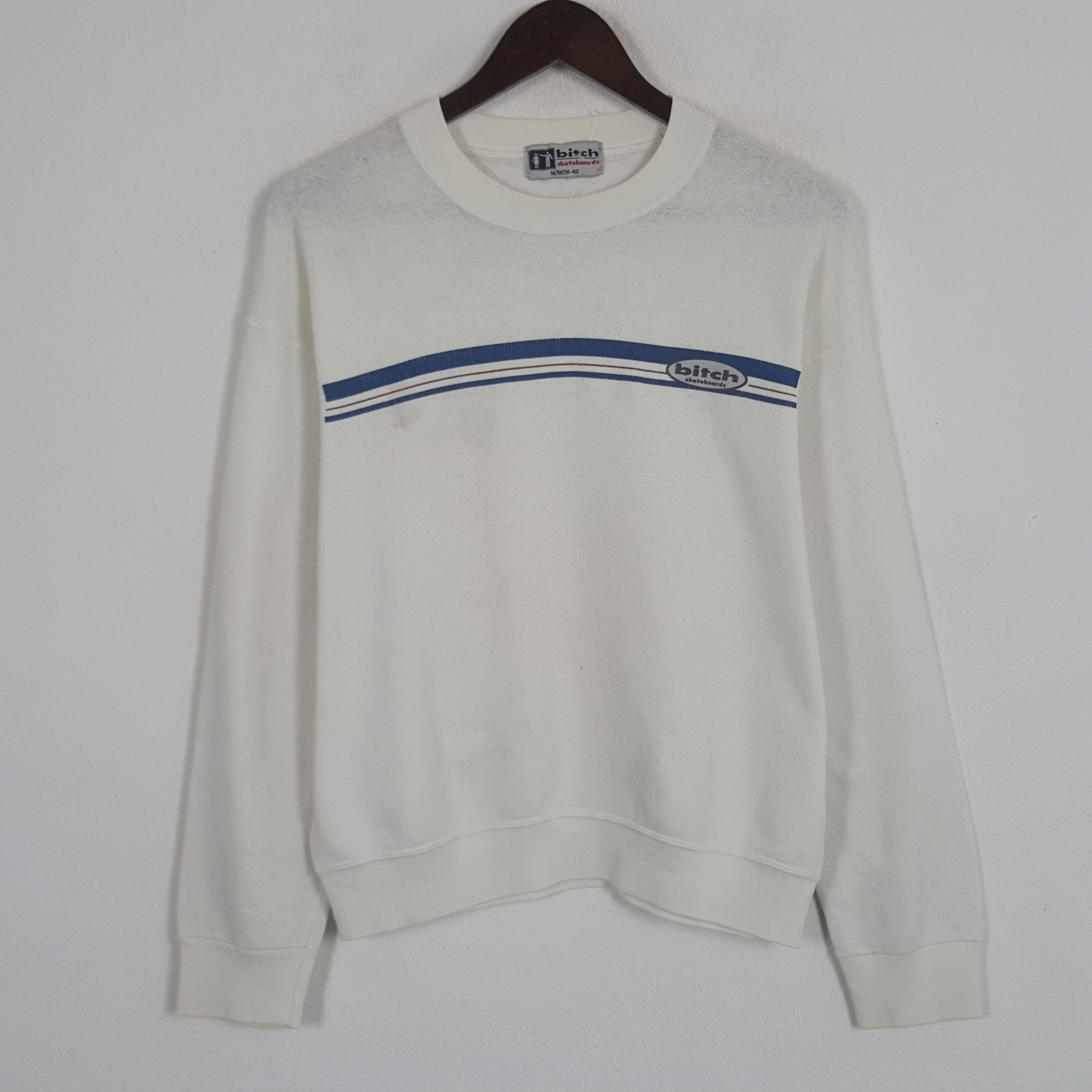 Vintage Vintage Bicth Skateboard Sweatshirt Size US M / EU 48-50 / 2 - 1 Thumbnail
