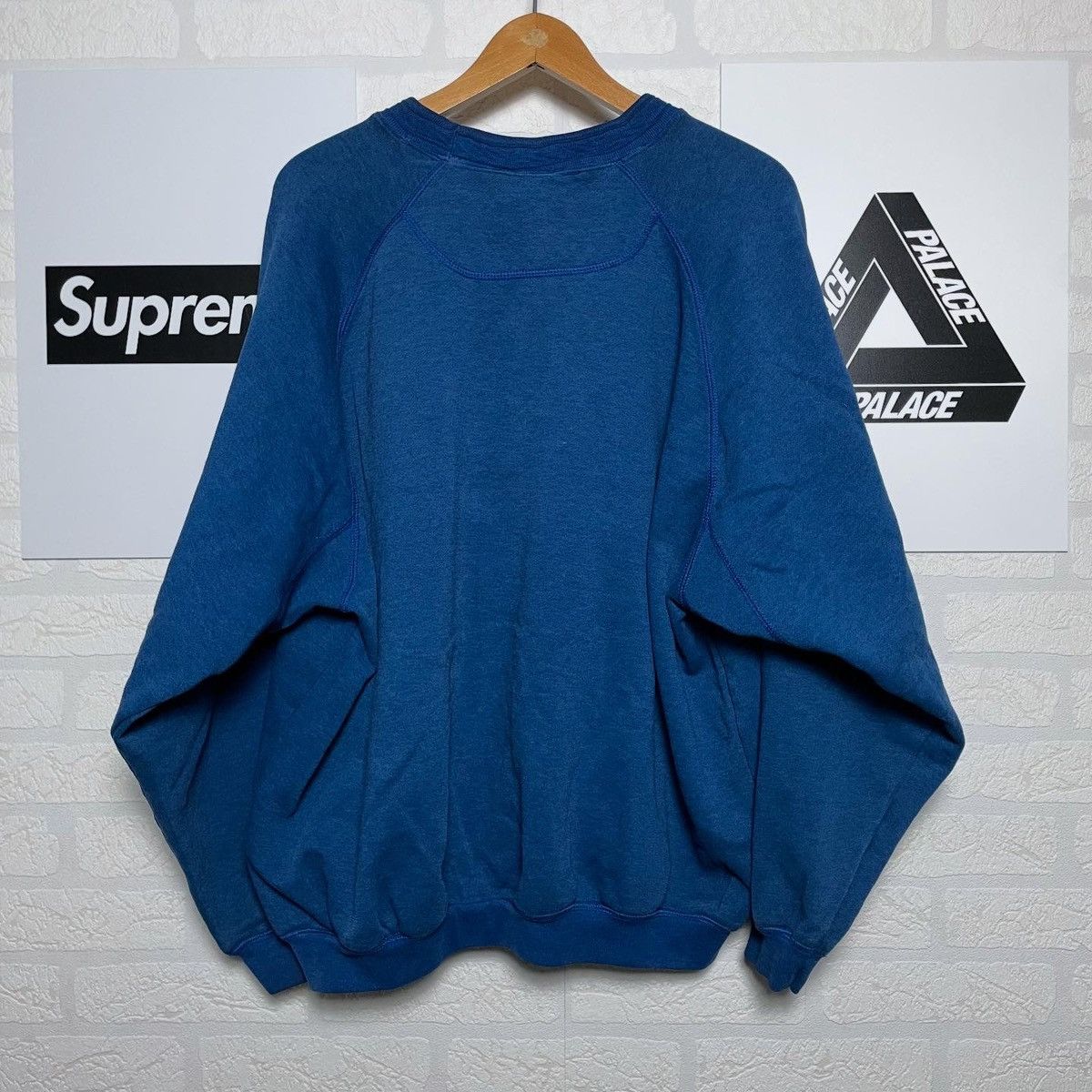 Adidas Adidas vintage sweatshirt big logo Size US L / EU 52-54 / 3 - 2 Thumbnail