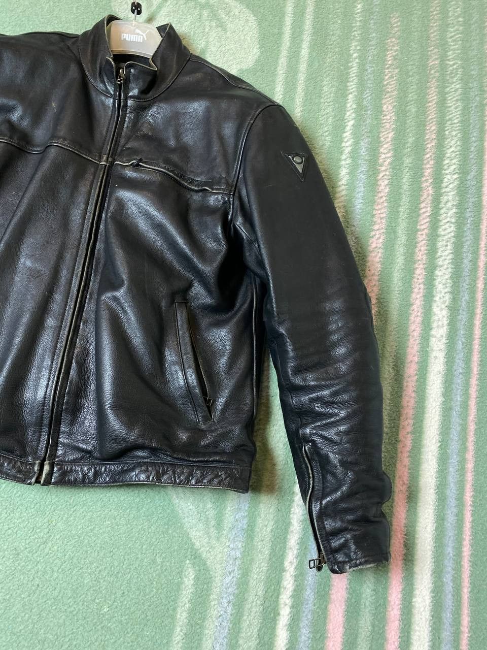Vintage MOTO Vintage Black Leather Jacket REV'IT! Streetwear Size US XL / EU 56 / 4 - 10 Thumbnail