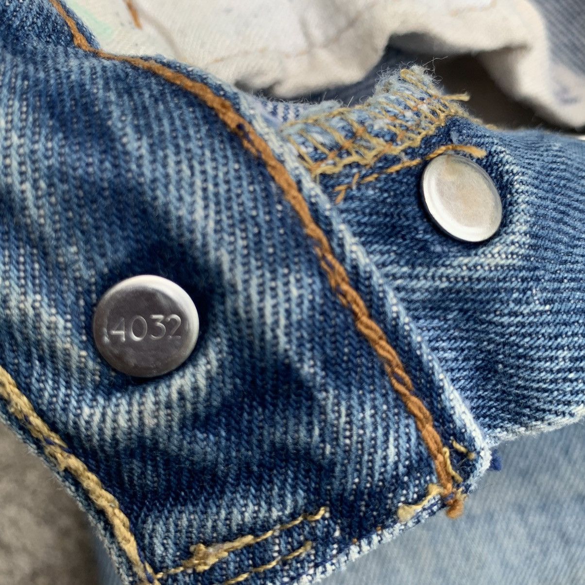 Levi's Vintage Clothing Vintage Levis Re/Done USA Wide Baggy Distressed Jeans W24 Size 24" / US 00 / IT 34 - 14 Thumbnail