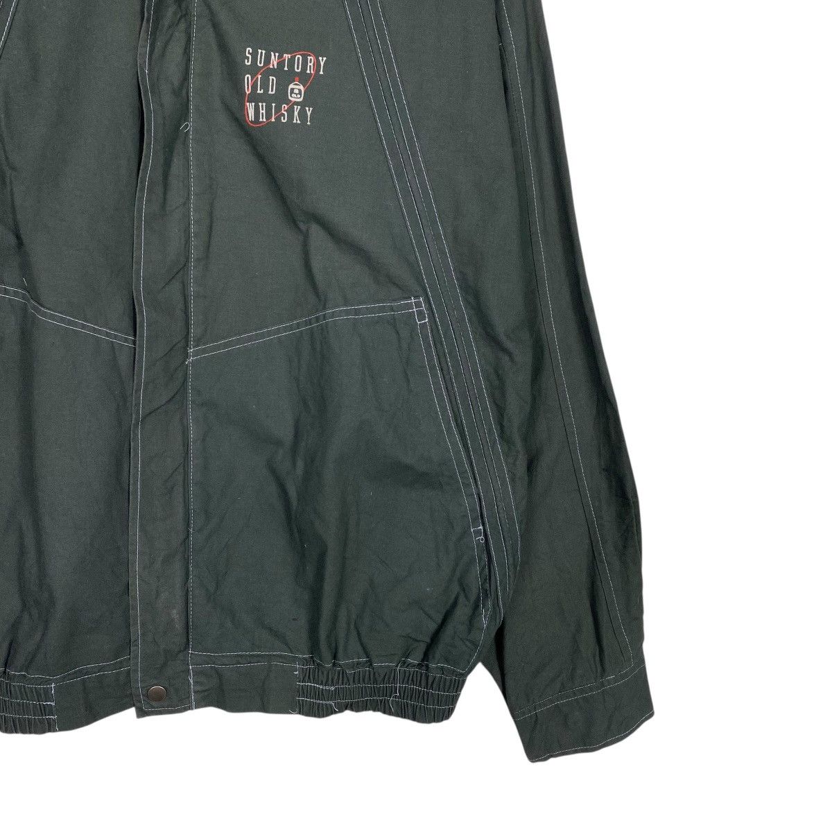 Japanese Brand Vintage 90's Suntory Boss Coffee Small Logo Zipper Jacket Size US M / EU 48-50 / 2 - 4 Thumbnail