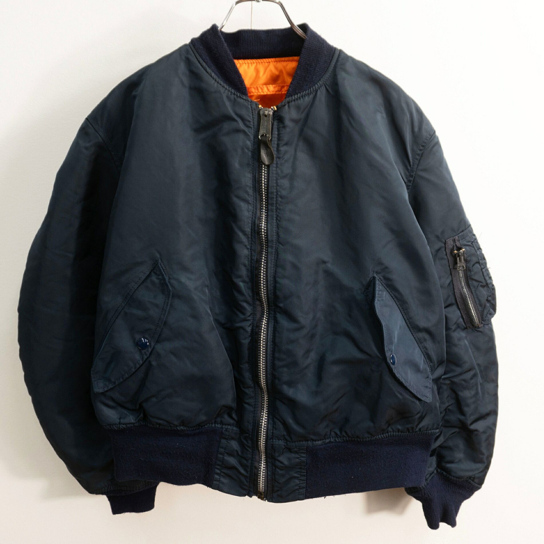 Alpha Industries × Vintage Vintage 90's MA-1 Bomber Jacket Alpha