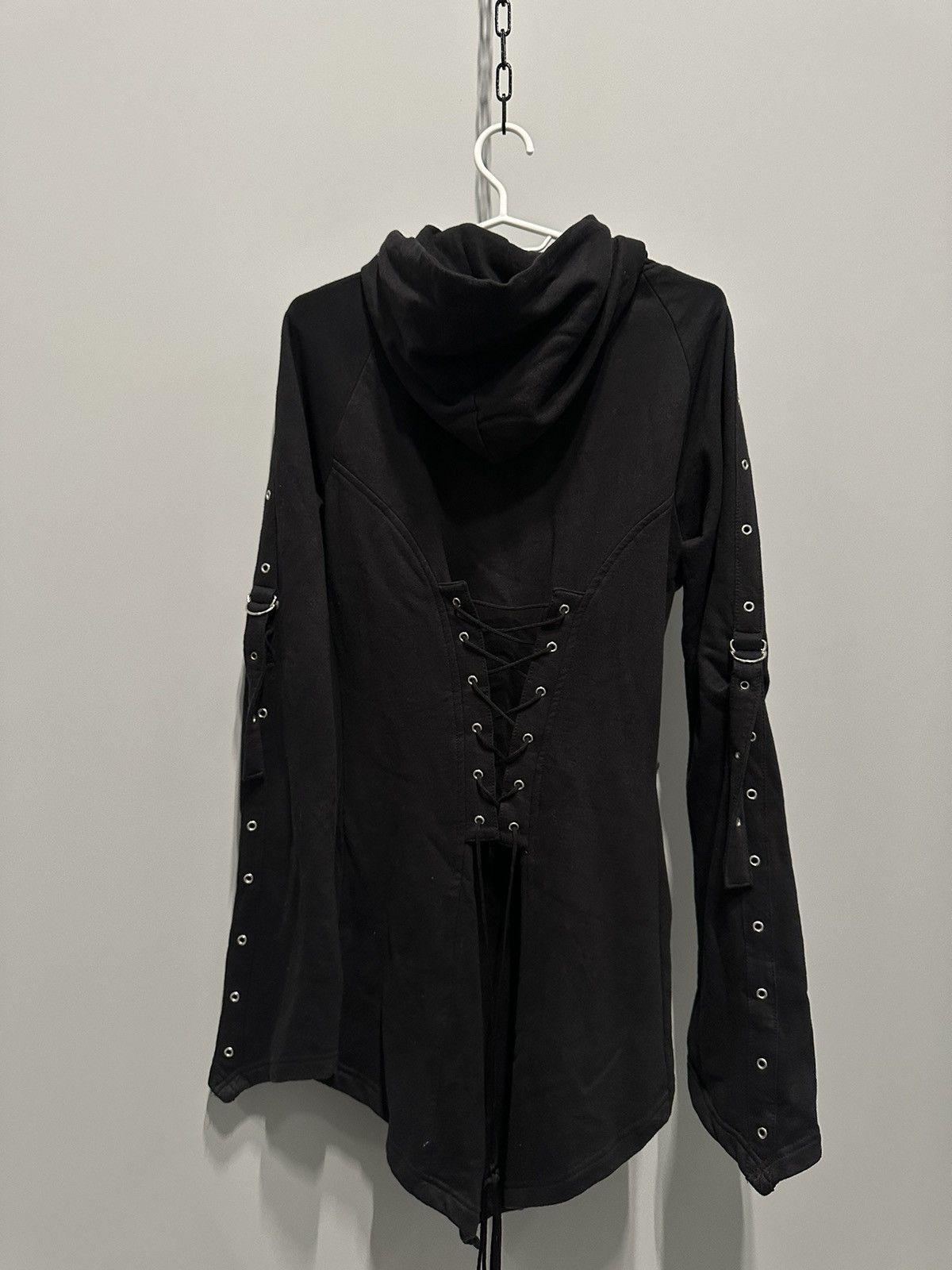 Hysteric Glamour Poizen Industries Gothic Bondage Mask Jacket Avant Garde Size M / US 6-8 / IT 42-44 - 16 Thumbnail