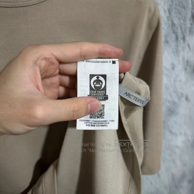 Arc'teryx Arcteryx Captive Arc'Word Logo Short Sleeve T. Size US L / EU 52-54 / 3 - 5 Thumbnail