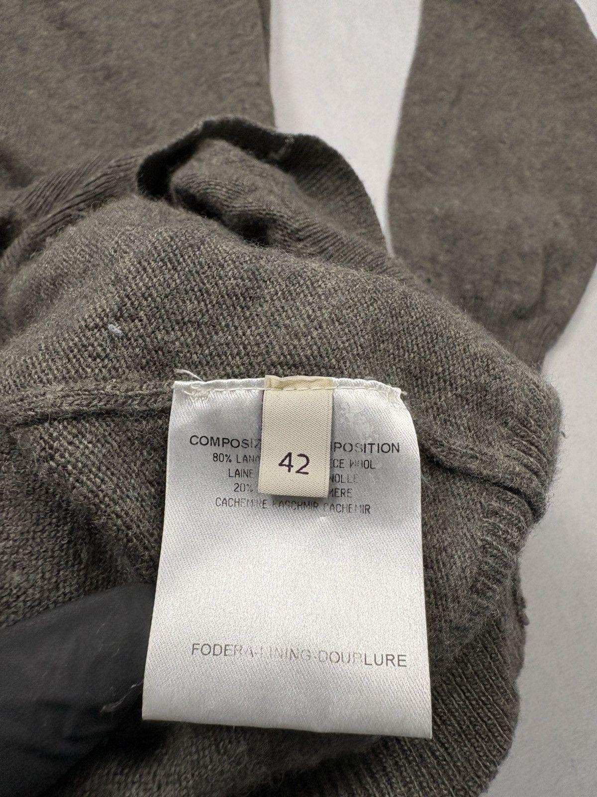 Stella McCartney Stella McCartney Wool Cashmere Cardigan Frill Collar 42 Size US L / EU 52-54 / 3 - 12 Thumbnail