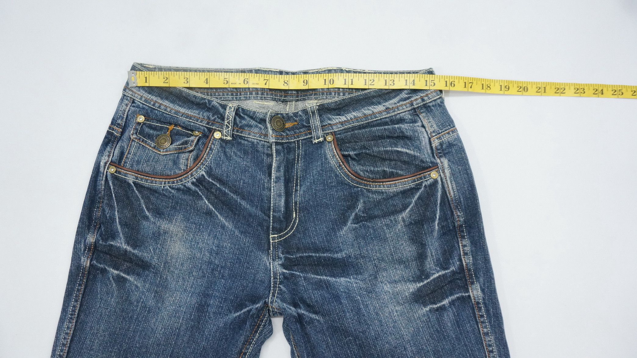 Japanese Brand Vintage INDECENT Japan Flared Jeans Size US 30 / EU 46 - 7 Thumbnail