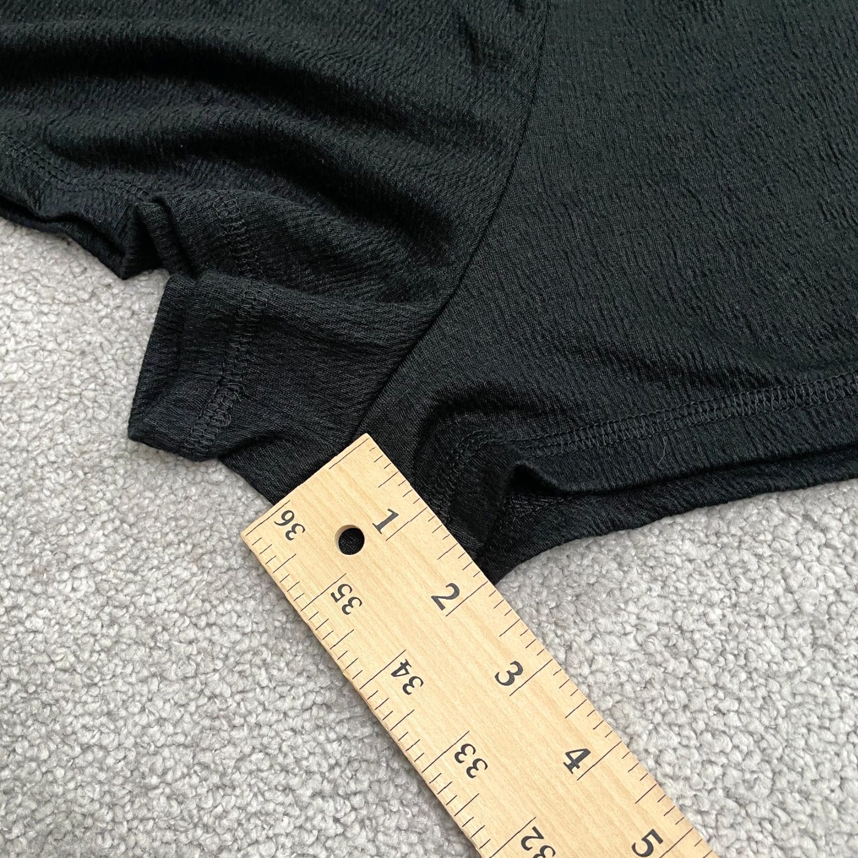 Urban Outfitters Out From Under Urban Outfitters Romper Womens Small Black Tie Front Bell Sleeve Size 28" / US 6 / IT 42 - 7 Thumbnail