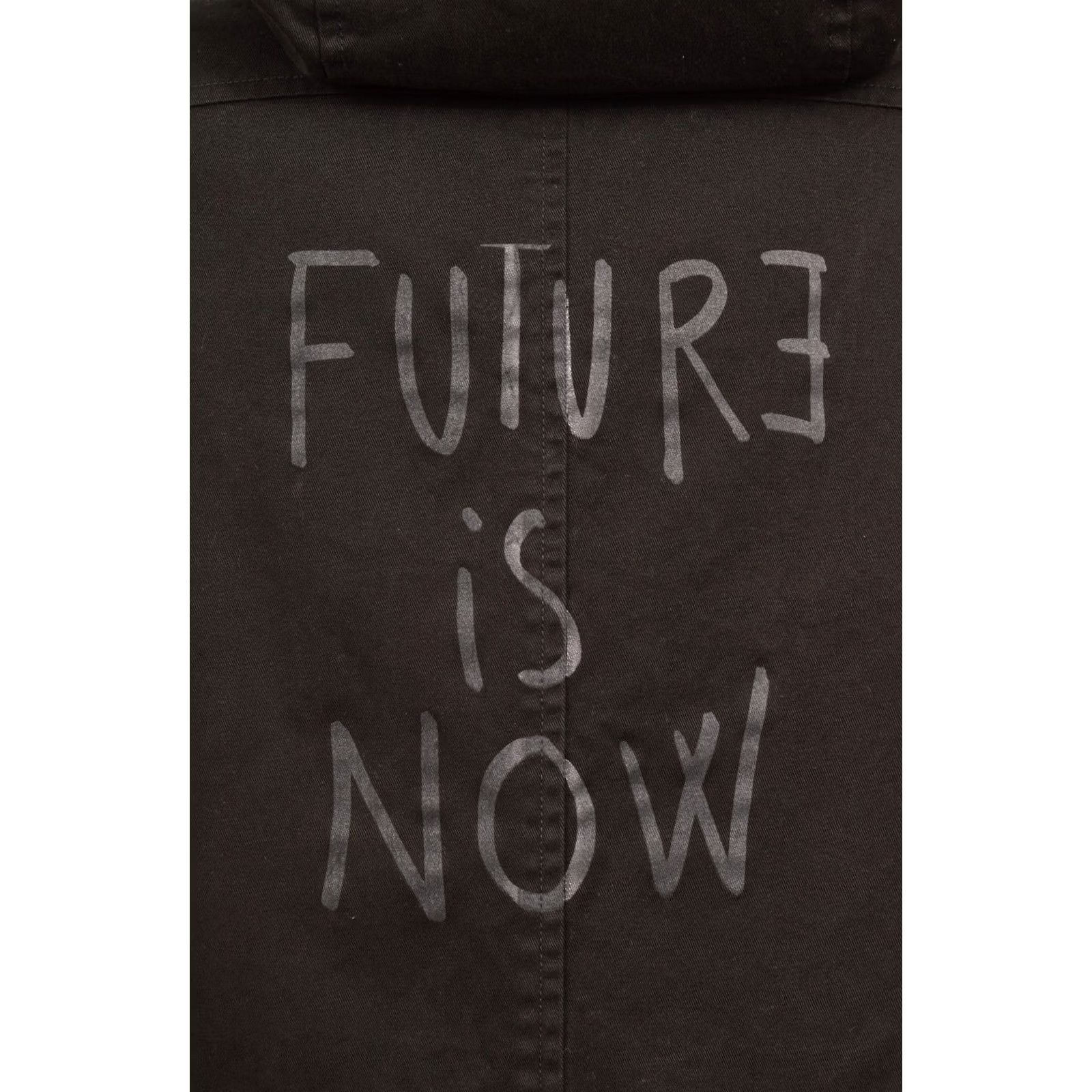Desigual DDP Desigual Dunia Parka Jacket with Embroidery 20WWEWXA EU 38 Black Womens Size 38 Parka Embroidery Desigual Dunia Parka Jacket Women's 38 Black Size XS / US 0-2 / IT 36-38 - 6 Thumbnail