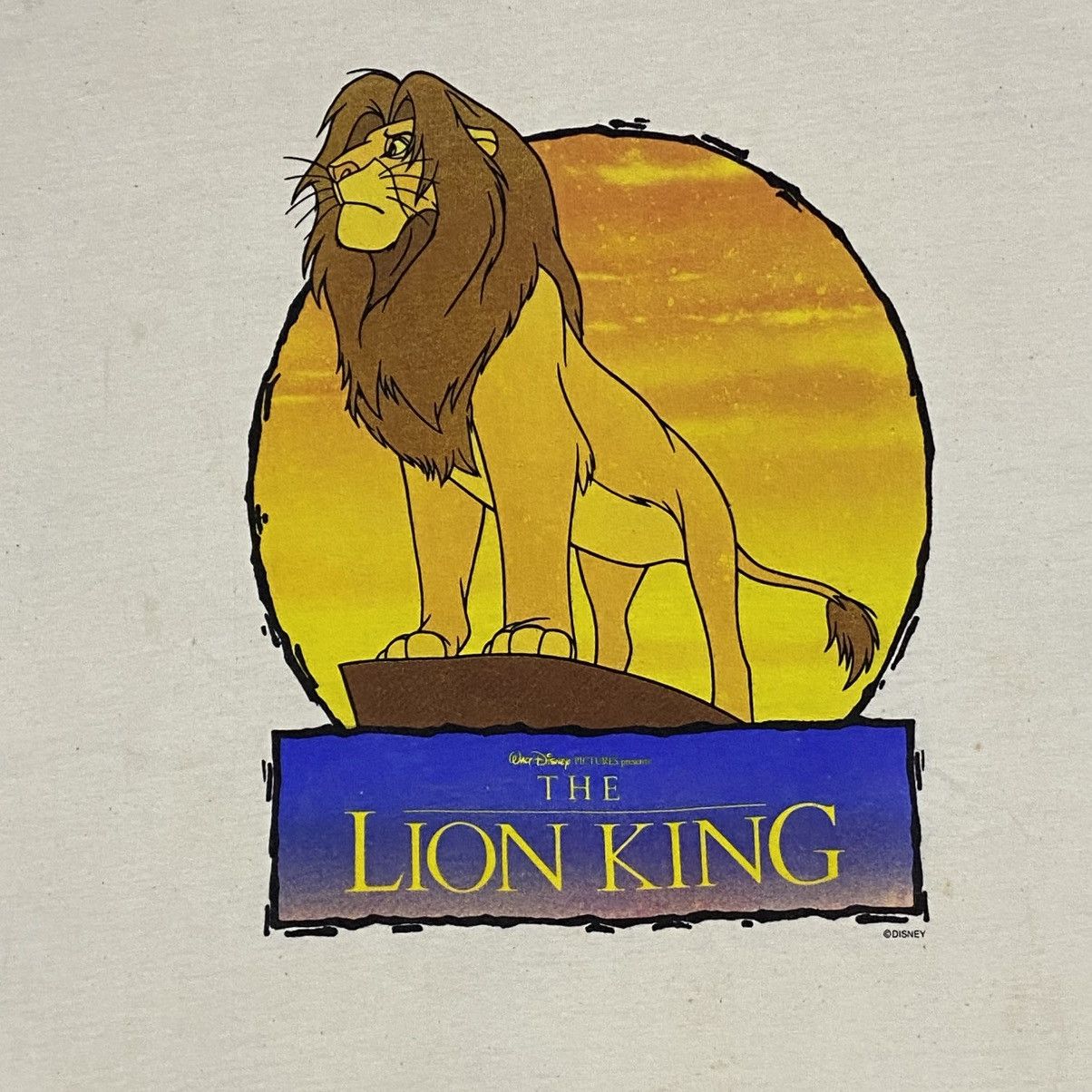 Disney × Vintage Vintage movie the lion king film Size US XL / EU 56 / 4 - 2 Thumbnail