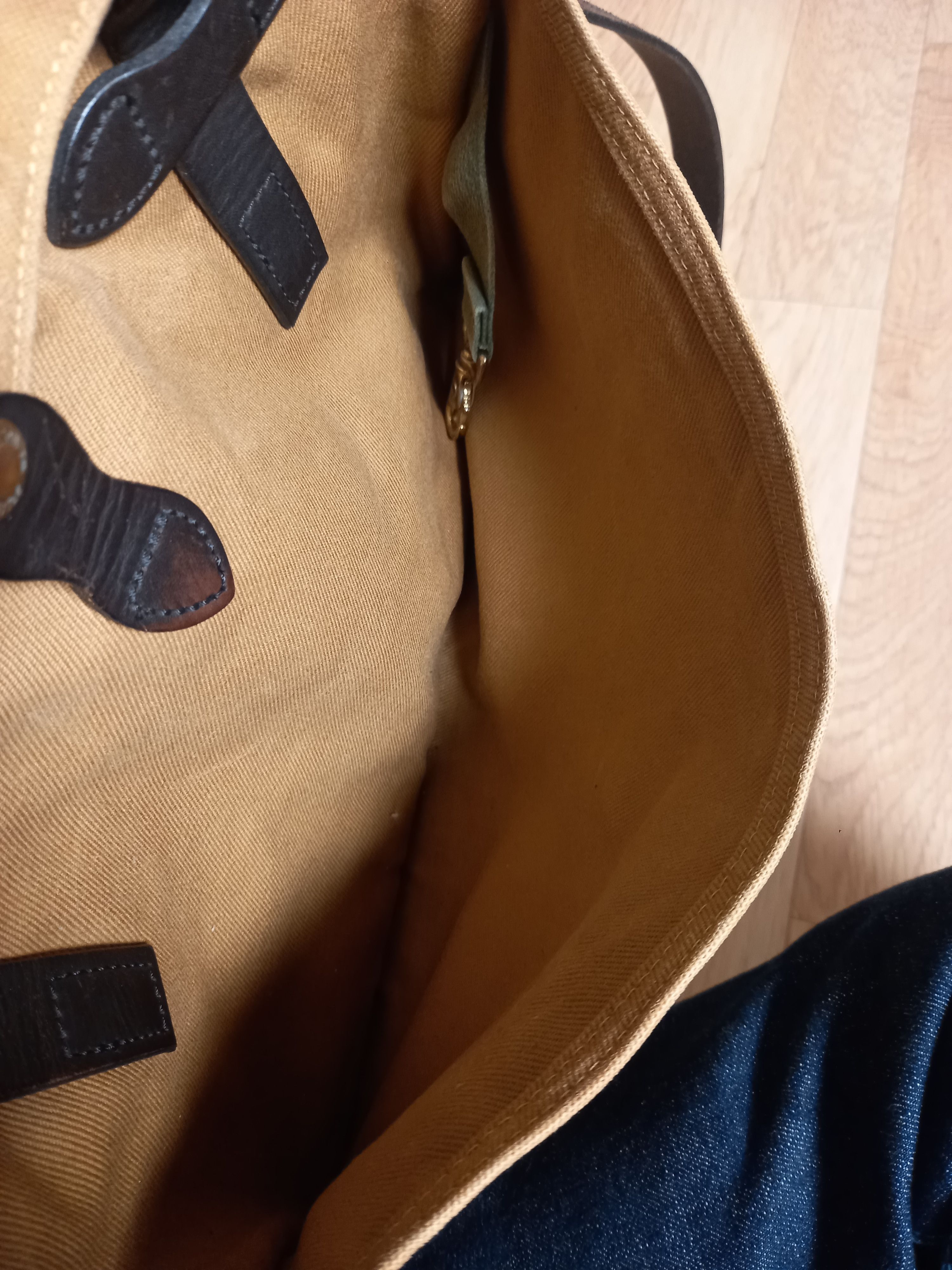 Filson Filson Rugged Twill 256 Briefcase - Tan (Made in USA) Size ONE SIZE - 10 Thumbnail