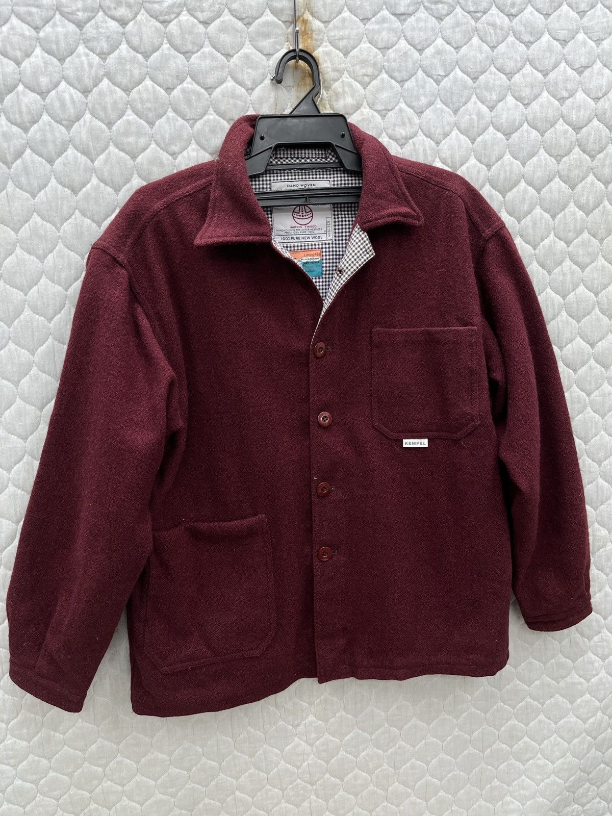 Harris Tweed 🔥🔥🔥STEALS VTG HARRIS TWEED X KEMPEL JACKET Size US L / EU 52-54 / 3 - 2 Thumbnail