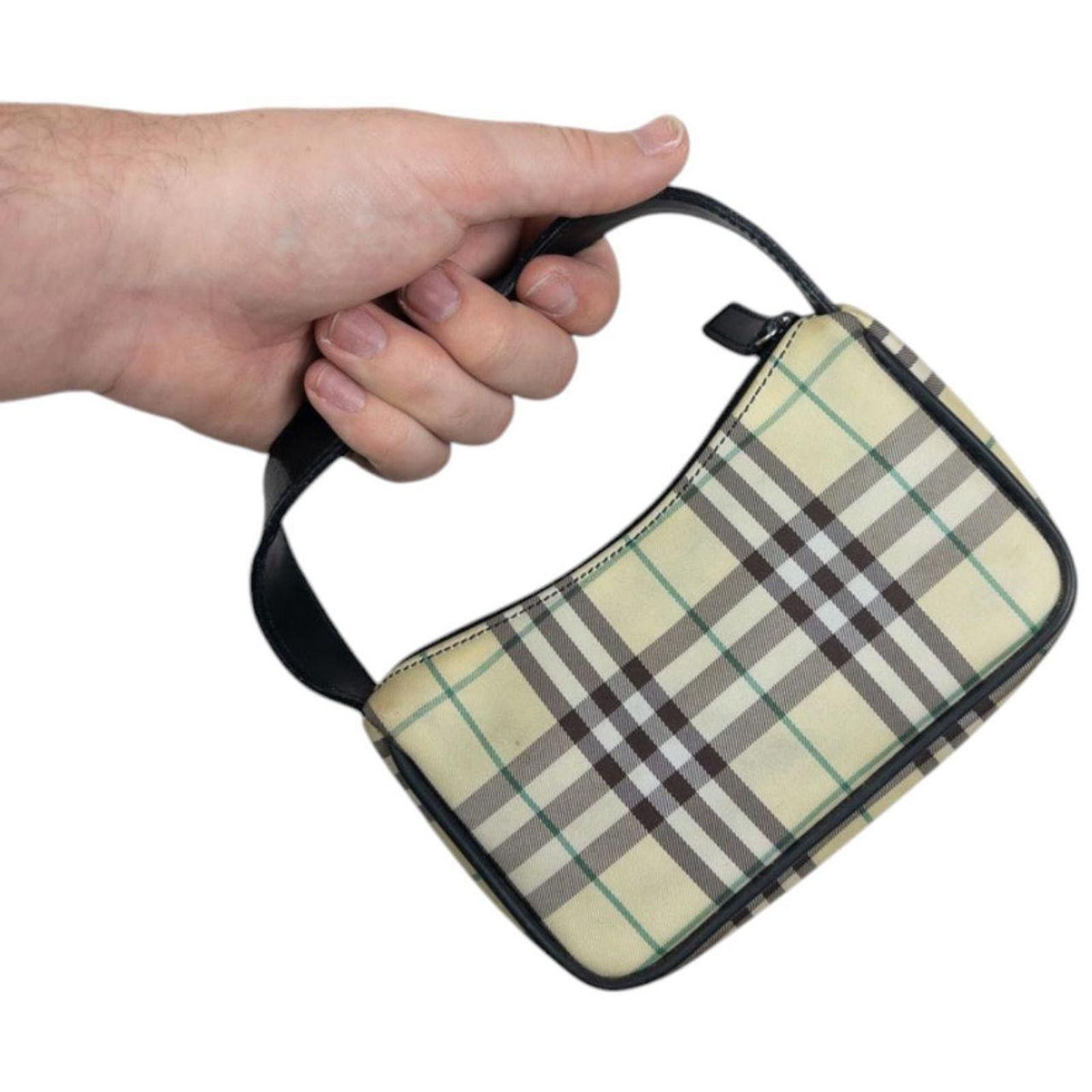 Burberry Vintage Burberry Nova Check Mini Handbag Size ONE SIZE - 7 Thumbnail