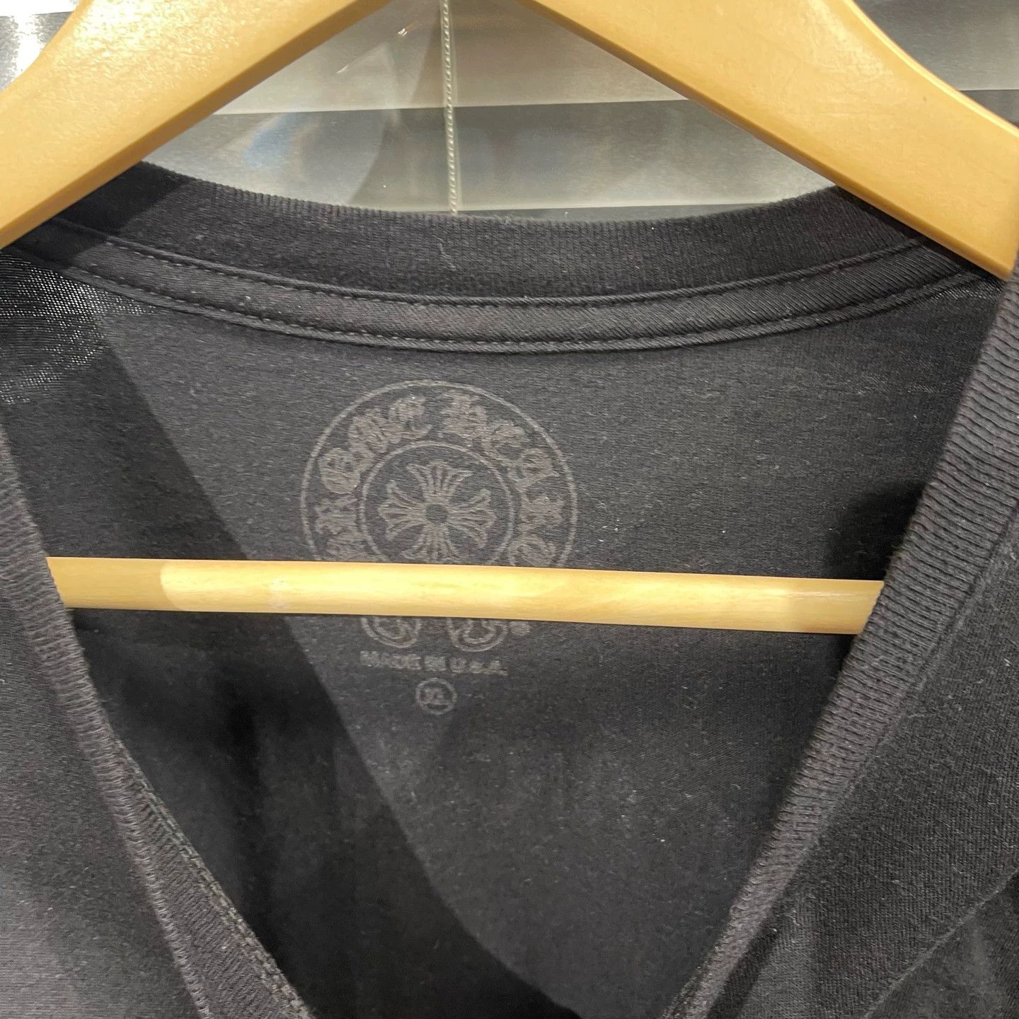 Chrome Hearts Chrome Hearts Scroll Foti 9Grid Skull SS Tee XL Mint Size US XL / EU 56 / 4 - 3 Thumbnail