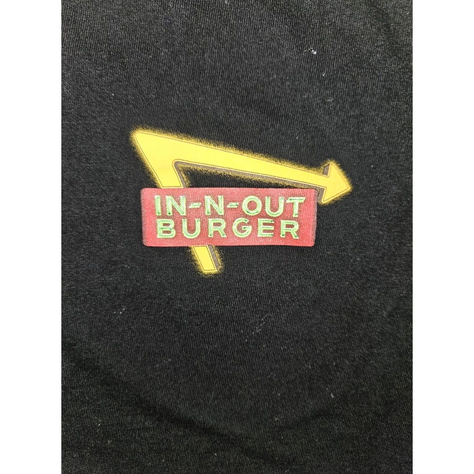 Logo 7 In-N-Out Burger Shirt Mens M Black 75th Anniversary 1948-2023 Logo Tee USA Size US M / EU 48-50 / 2 - 2 Thumbnail