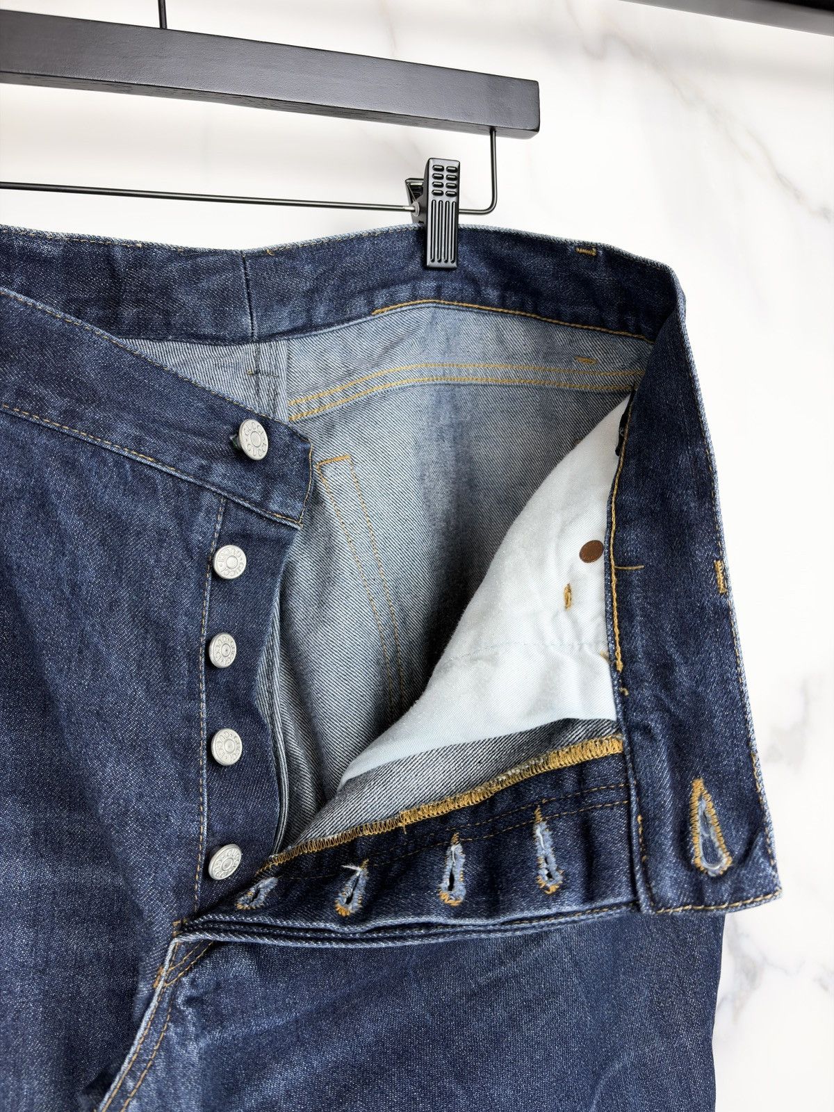 Gucci Gucci Tom Ford Vintage Web Tab Bootcut Indigo Denim Jeans Size US 36 / EU 52 - 3 Thumbnail