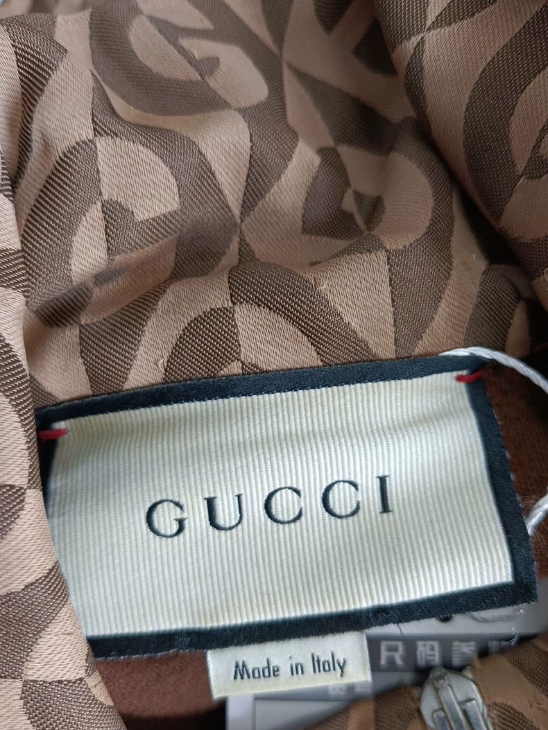 Gucci Gucci Full printed logo stitching jacket 2504-Nextarrow Size US S / EU 44-46 / 1 - 4 Thumbnail