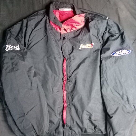 Budweiser Vintage Budweiser Bud Light King Of Beers Jacket Size US XXL / EU 58 / 5 - 2 Thumbnail