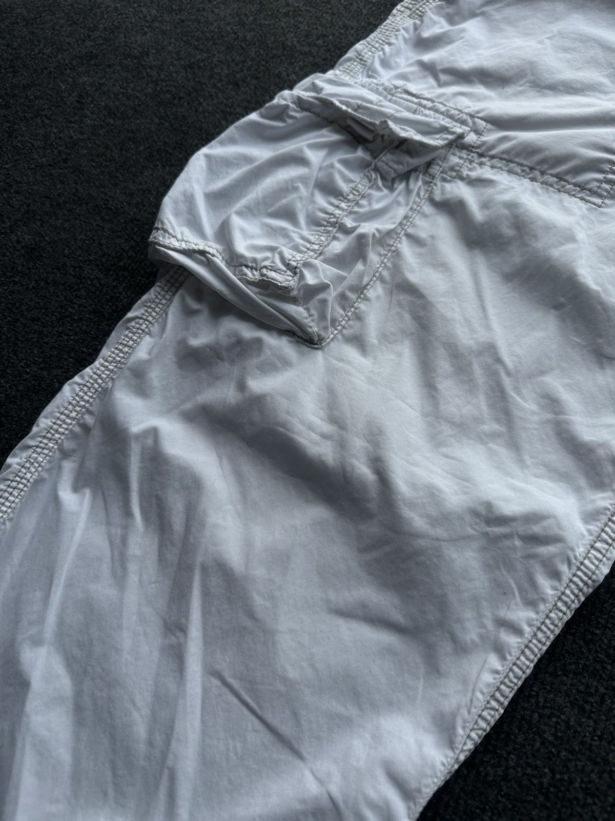 Armani ARMANI JEANS 🚨 CARGO WHITE PANTS LUXURY PANTS MULTIPOCKET Size US 32 / EU 48 - 4 Thumbnail