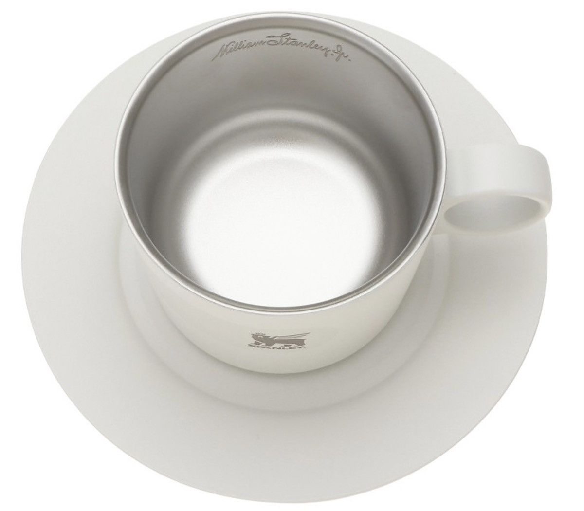 Haunted Starbucks × Stanley & Sons STANLEY Stainless Steel Cup & Saucer White 192ml Size ONE SIZE - 4 Thumbnail
