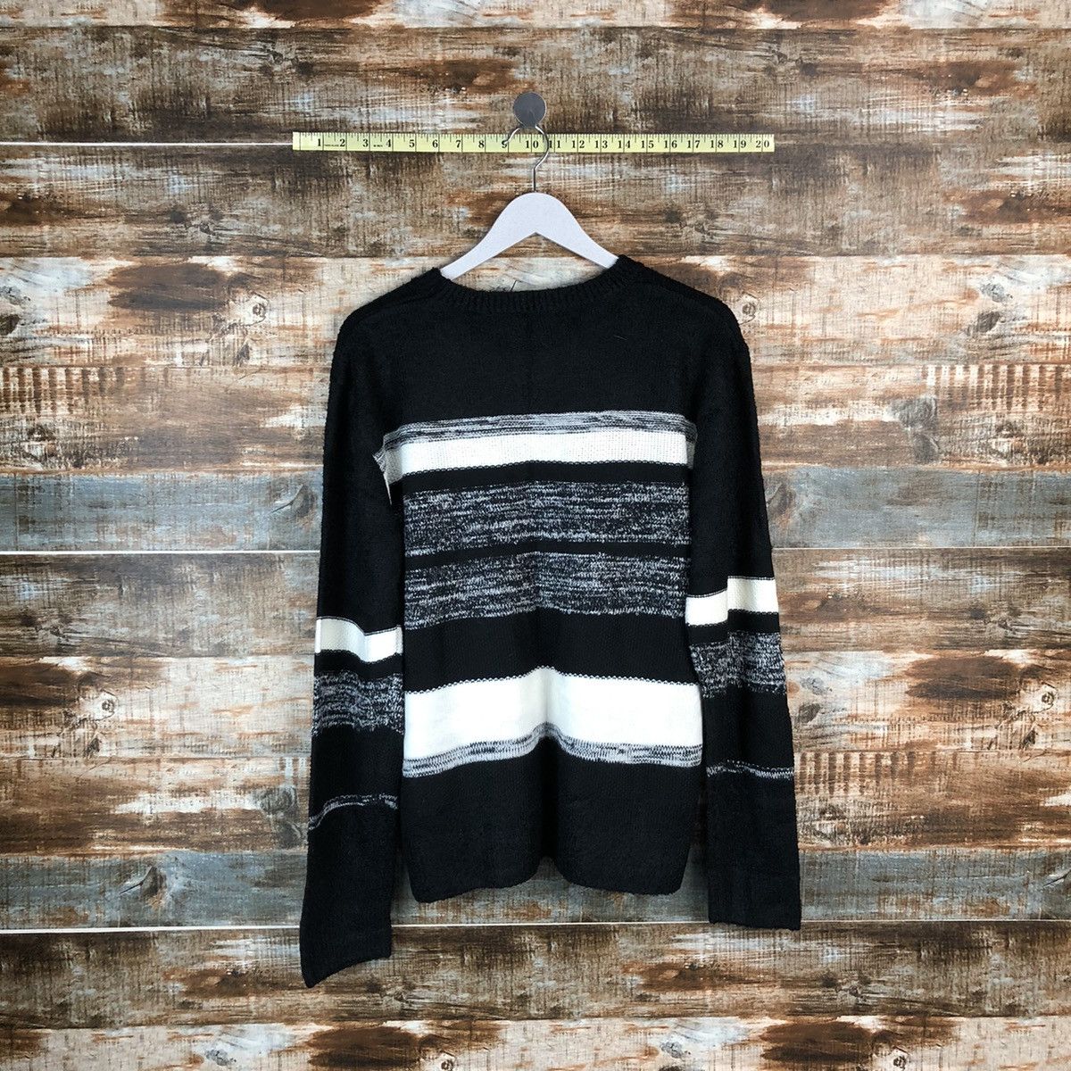 Homespun Knitwear × Japanese Brand Confirm Black Knitwear #A1728 Size US L / EU 52-54 / 3 - 12 Thumbnail