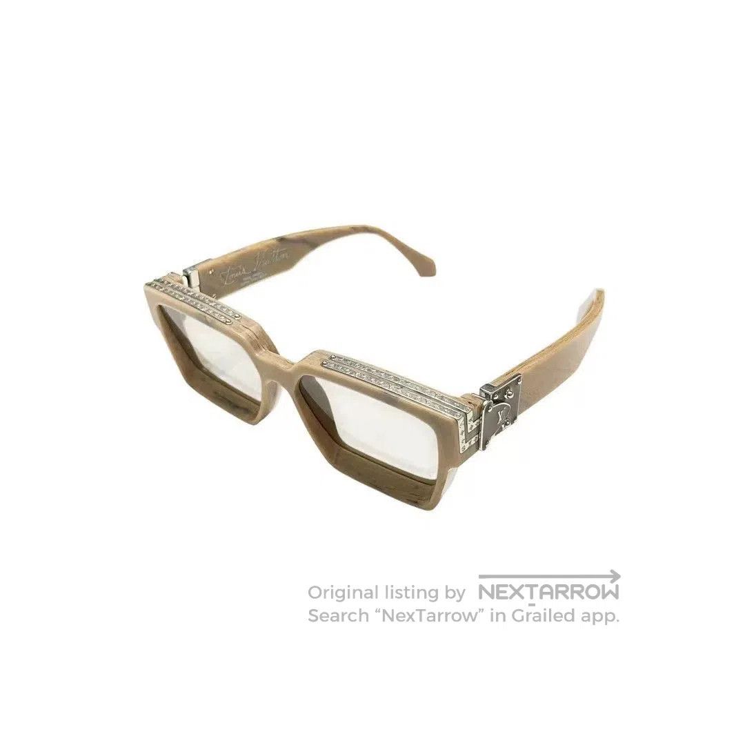 Louis Vuitton Louis Vuitton Millionaire Beige Marble Sunglasses. Size ONE SIZE - 2 Thumbnail