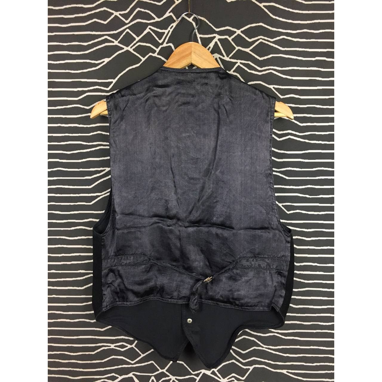 Leather Vintage Paragraff Clothing Leather Suede Snap Button Vest Size US M / EU 48-50 / 2 - 8 Thumbnail