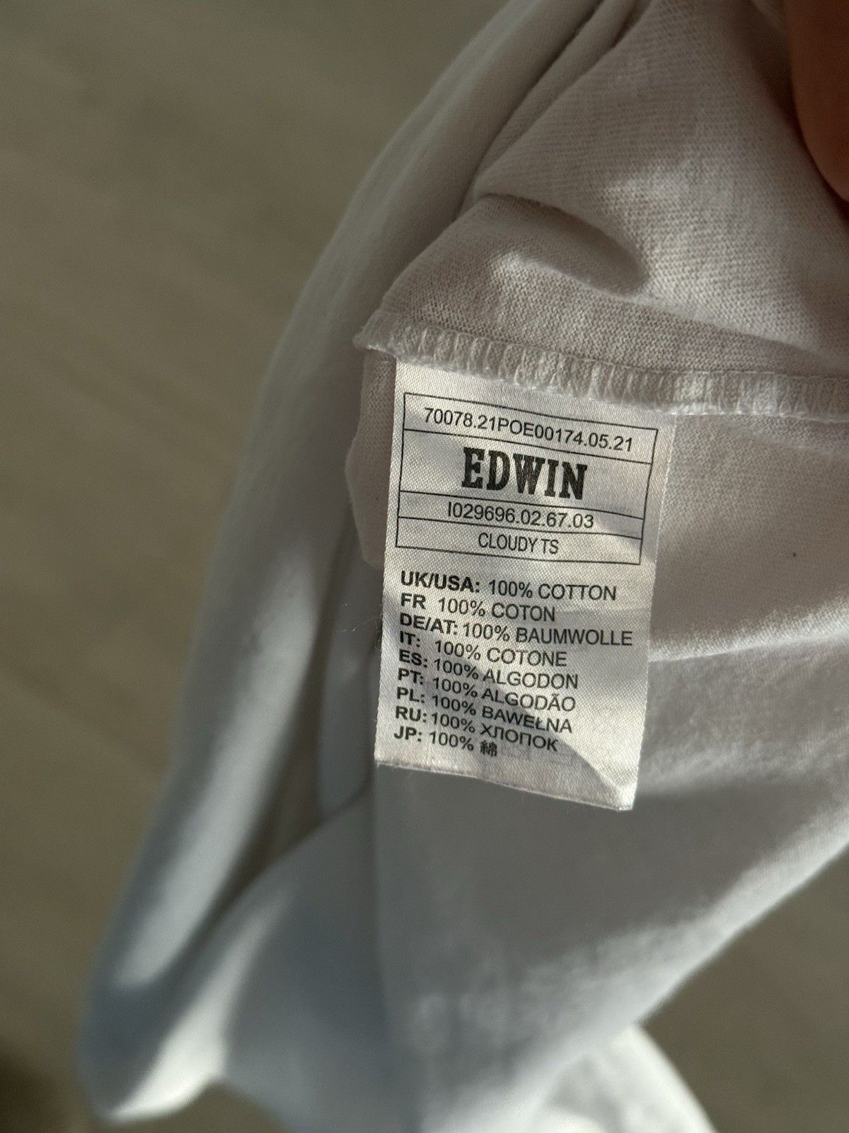 Edwin DDP Edwin Cotton Mens T-Shirt Tee size XS Size US XS / EU 42 / 0 - 10 Thumbnail