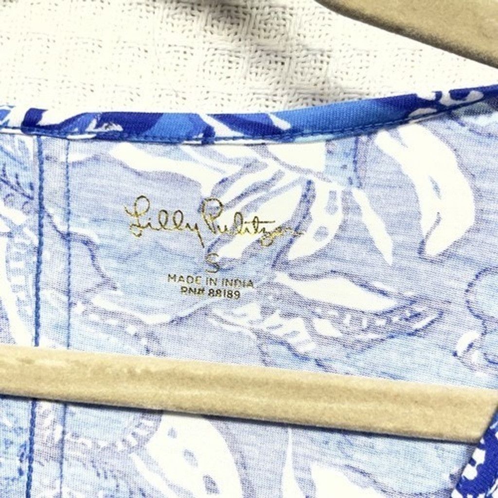 Lilly Pulitzer NWOT Lilly Pulitzer Lela Tang Henley Tank Mini Dress Women S Size S / US 4 / IT 40 - 4 Thumbnail