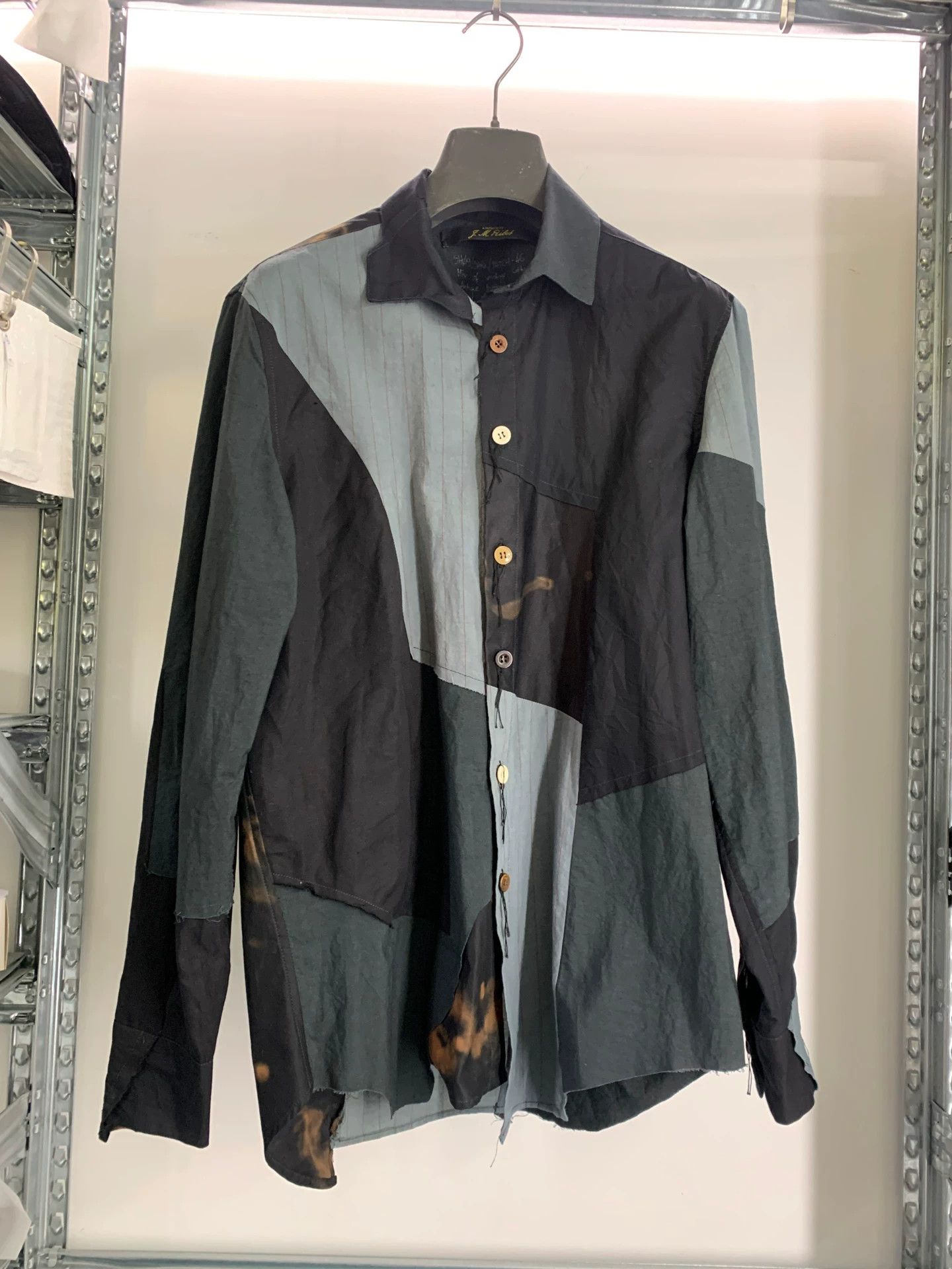 Archivio J.M. Ribot ARCHIVIO JM RIBOT Patchwork Shirt 46 Near Mint Size US S / EU 44-46 / 1 - 1 Thumbnail
