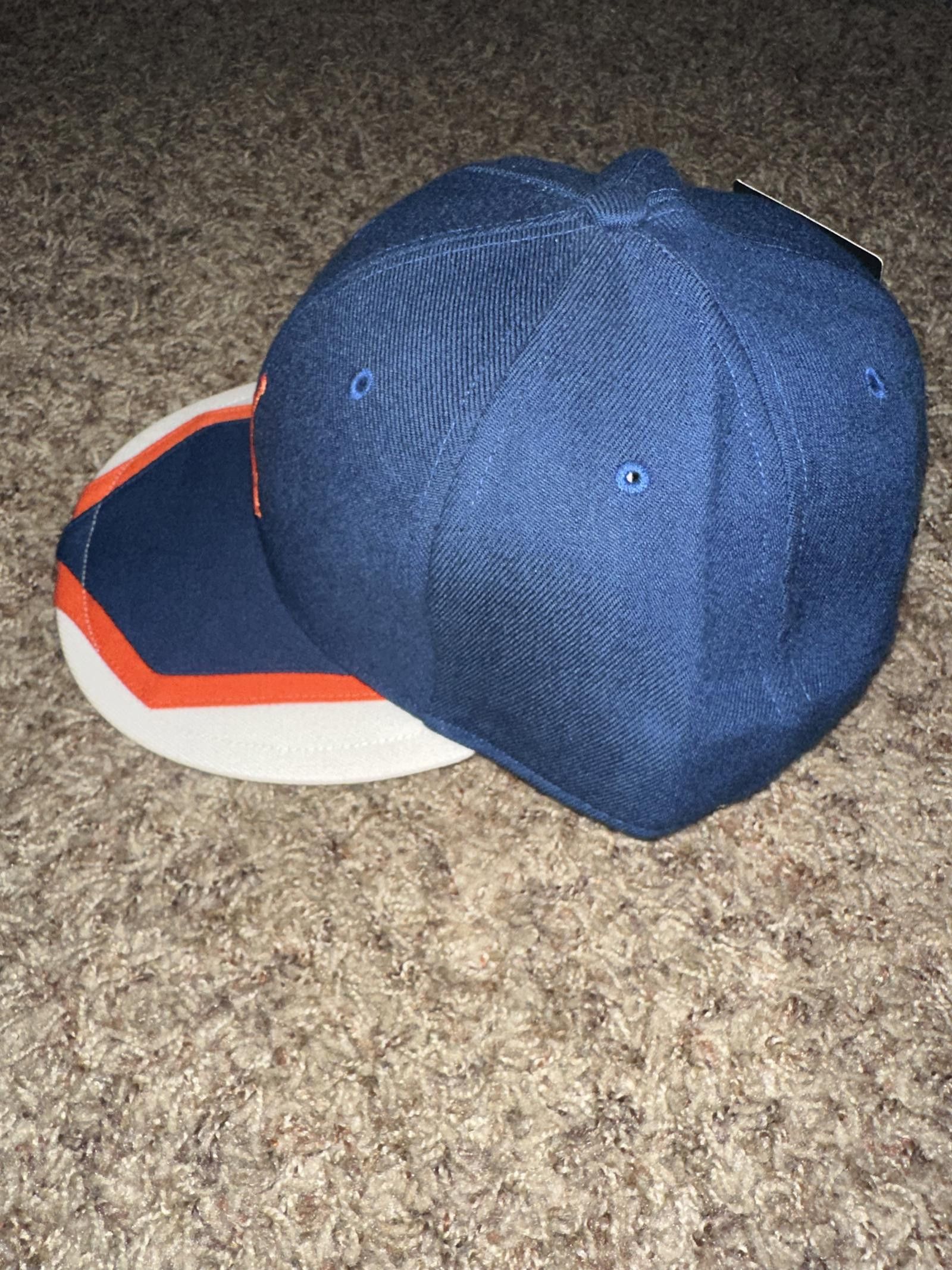 Jordan Brand VINTAGE Air Jordan Carmelo Anthony Fitted Hat Sample 2005 Size ONE SIZE - 3 Thumbnail