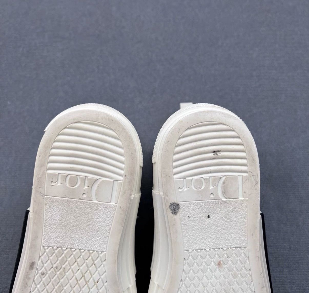 Dior Dior B23 Black & White Oblique All-Over Logo Sneakers Size US 8 / EU 41 - 6 Thumbnail