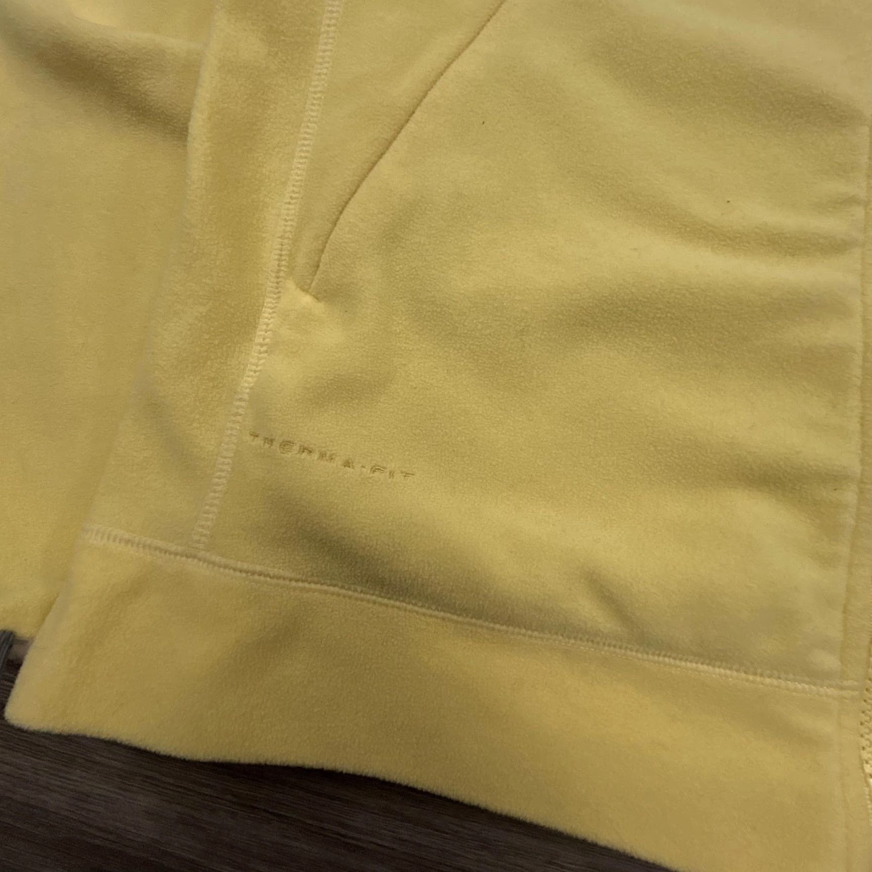 Nike VINTAGE Nike ACG Jacket Womens Large Yellow Therma-Fit Full Zip Outdoors Y2K Size L / US 10 / IT 46 - 6 Thumbnail