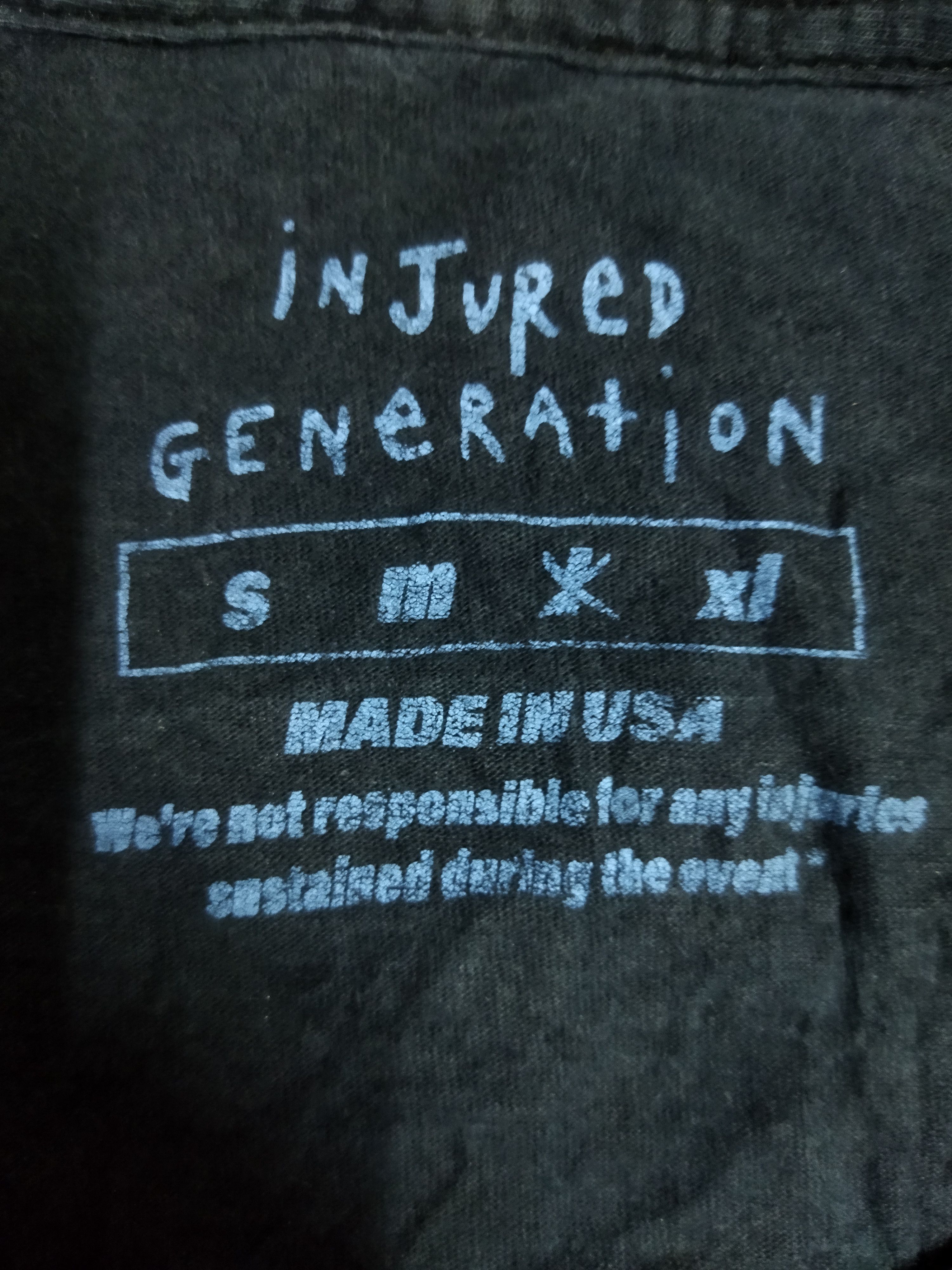 A$AP Rocky Asap Rocky The Injured Generation Toue Tee Size US L / EU 52-54 / 3 - 5 Thumbnail