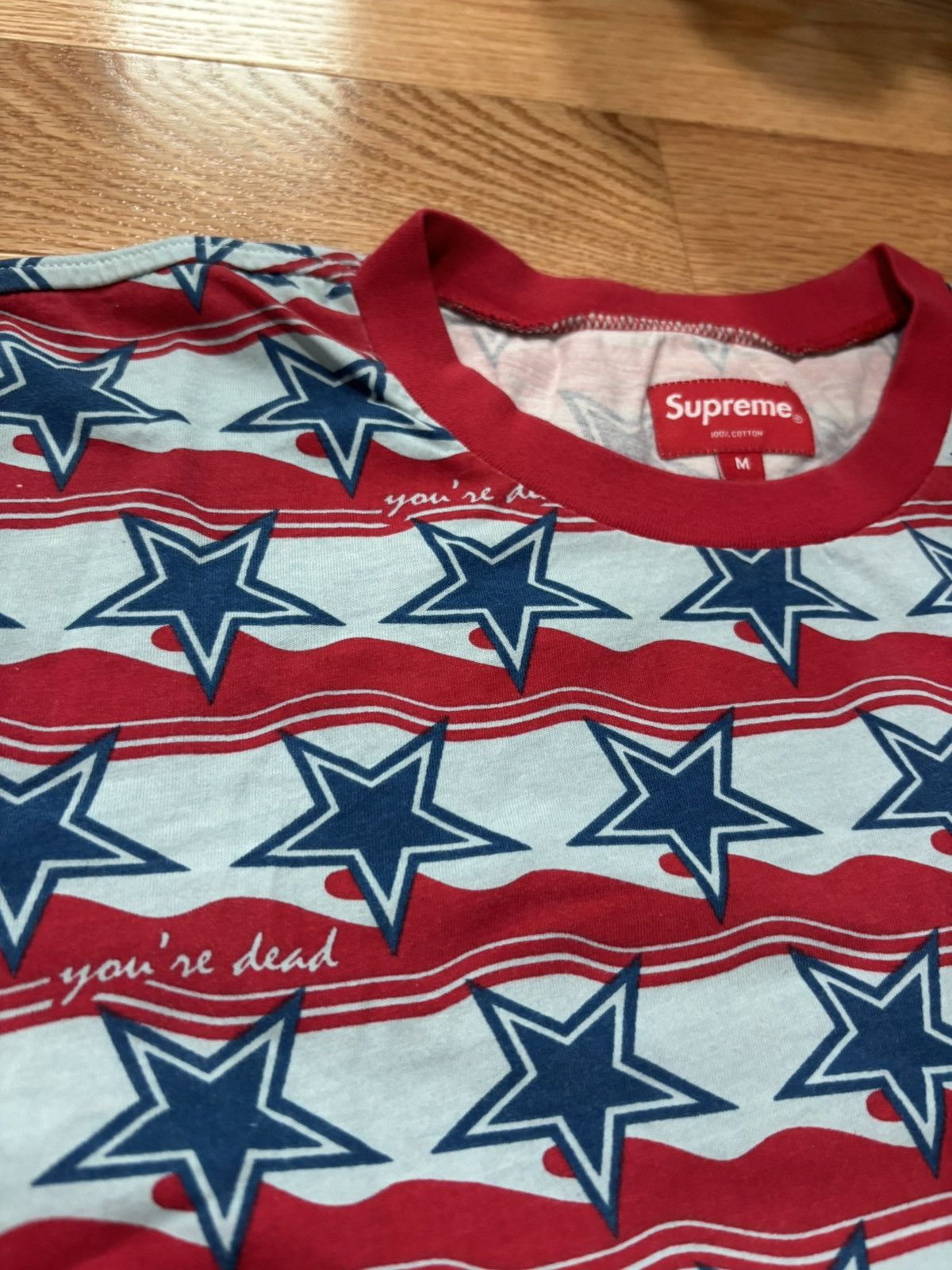 Supreme Supreme You're Dead Tshirt Size US M / EU 48-50 / 2 - 2 Thumbnail