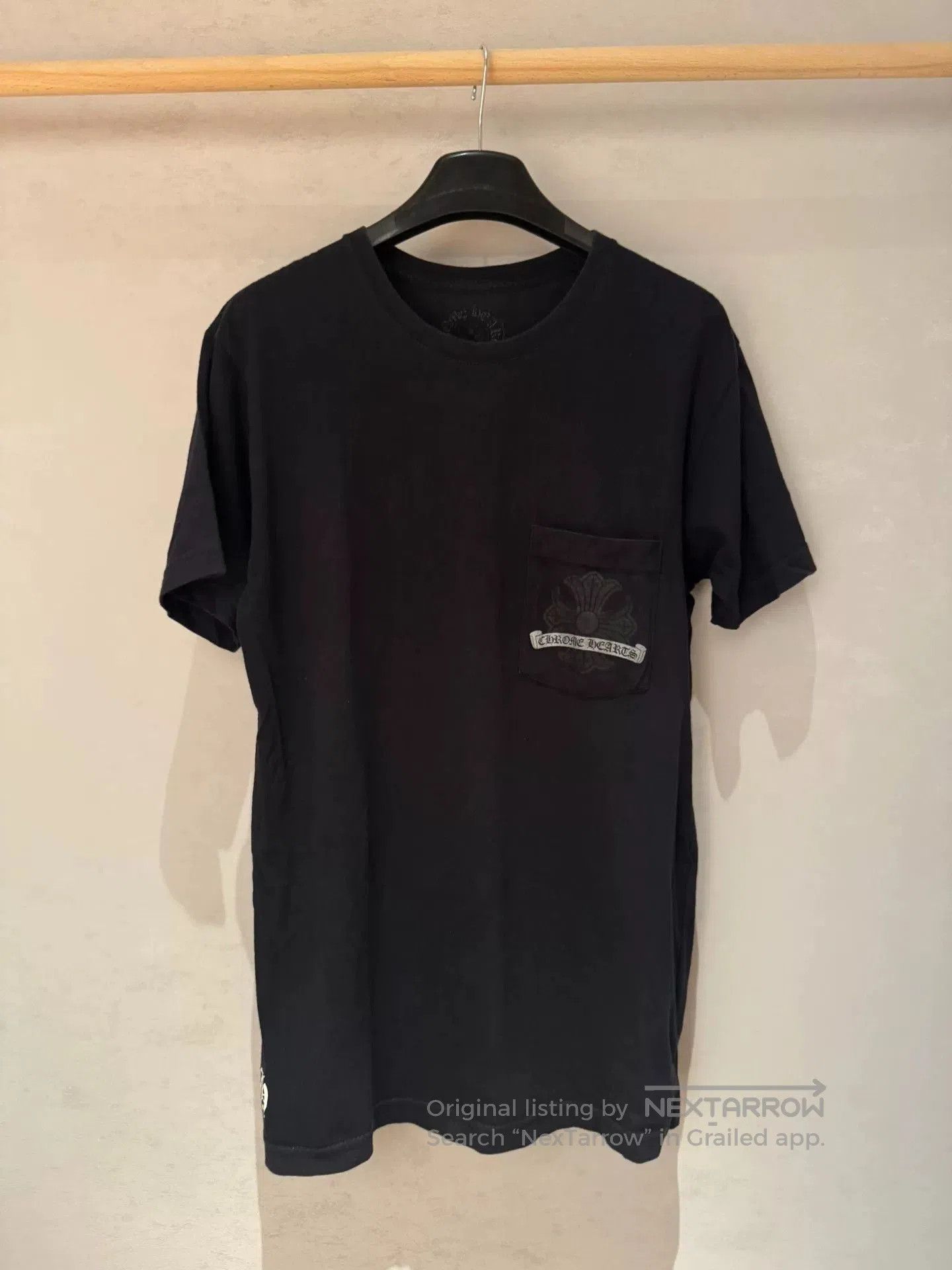 Chrome Hearts Chrome Hearts Silver Logo Short Sleeve T. Size US M / EU 48-50 / 2 - 2 Thumbnail
