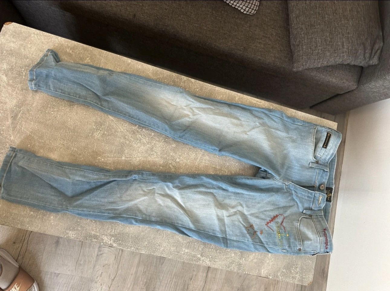 Lee × Vivienne Westwood Vivienne Westwood x Lee – Anglomania Graffiti Punk Jeans Size 26" / US 2 / IT 38 - 1 Thumbnail