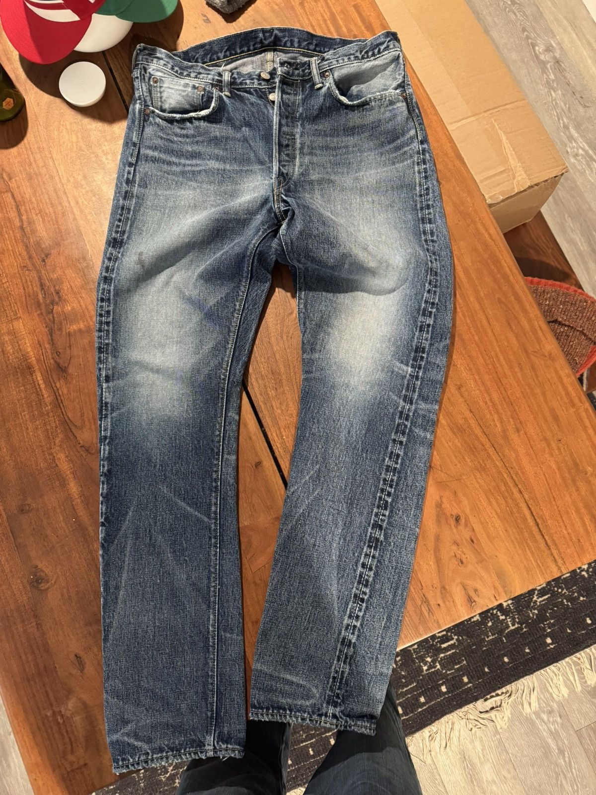 Full Count & Co. 1110XX 15.5 oz “fear of the dark” relaxed tapered 