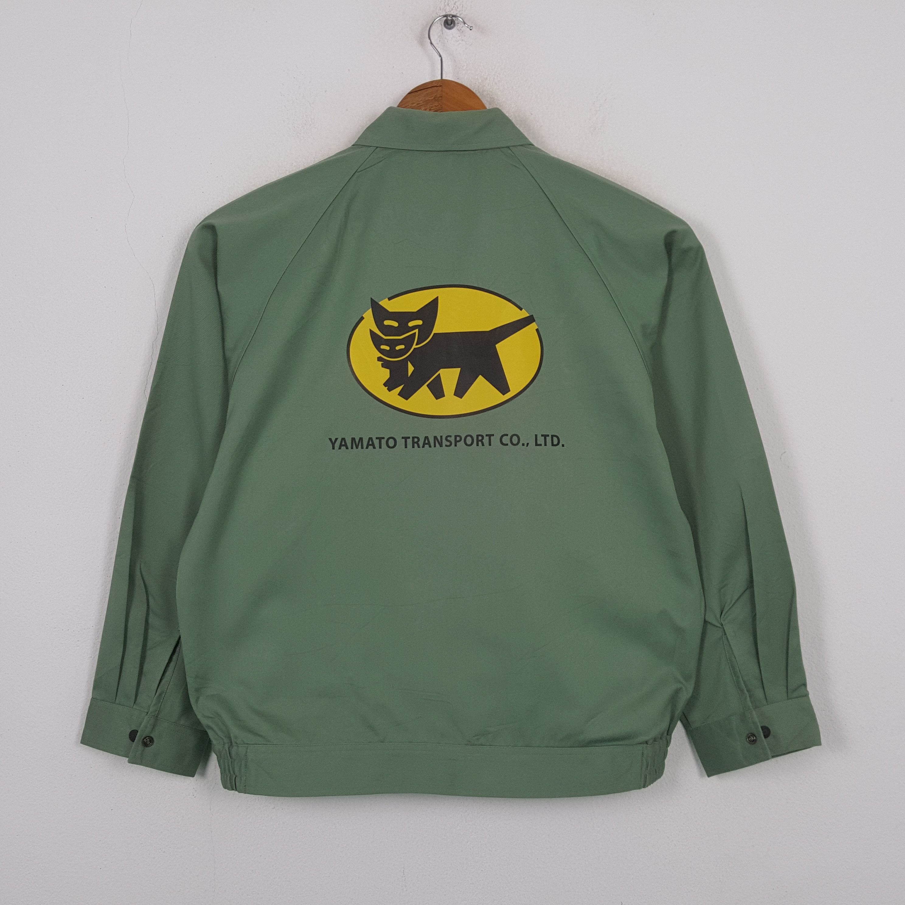 Japanese Brand Vintage Yamato Transport CO LTD Company Custom Jacket RR6 Size US L / EU 52-54 / 3 - 1 Thumbnail