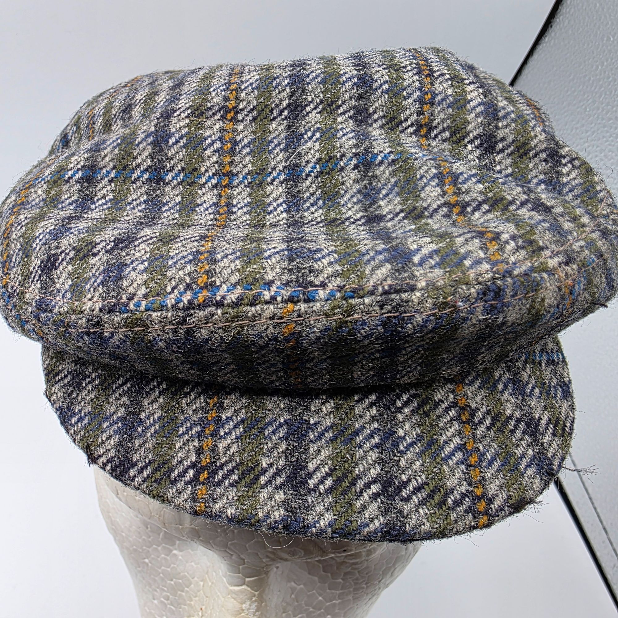 Other Scottish Cheviot Cloth Wool Newsboy Cap By Teviotex Hawick A Size ONE SIZE - 11 Thumbnail