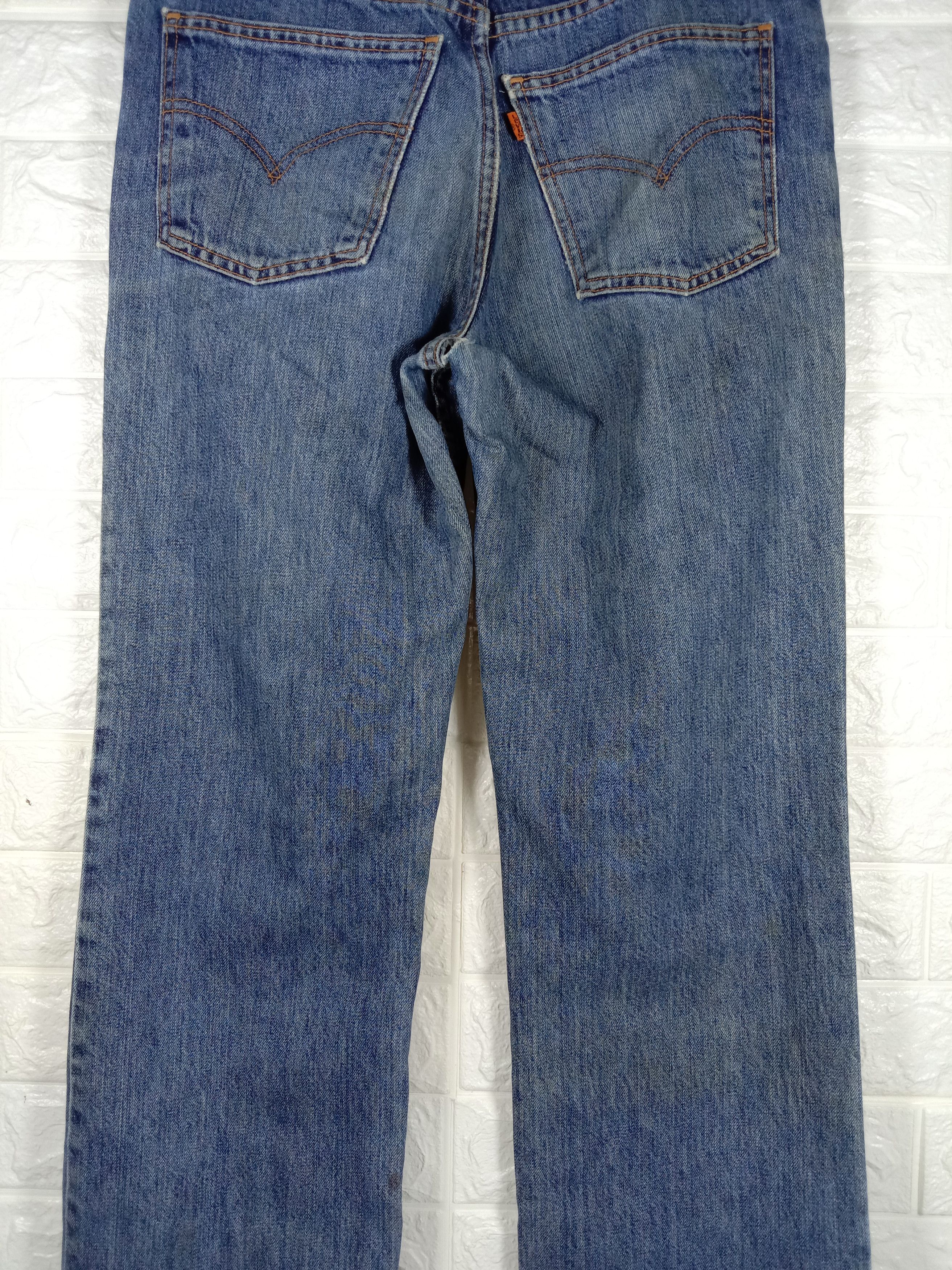 Levi's Vintage 90s Levi's 605 Jeans Orange Tab Earth Tone Denim Size US 33 - 7 Thumbnail