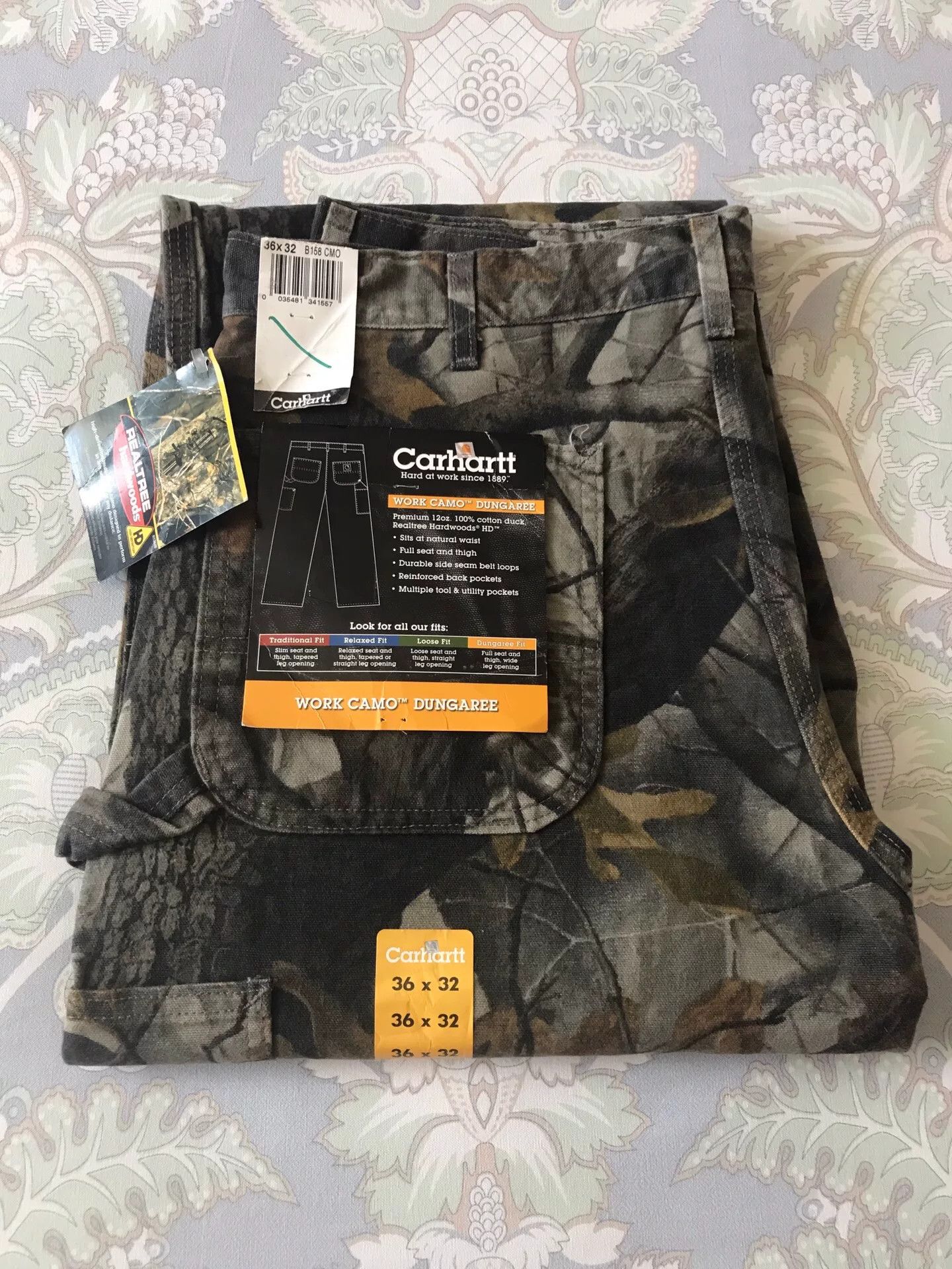 Carhartt Carhartt x Realtree B158 Dead Leaf Camo Pants Size US 36 / EU 52 - 1 Thumbnail