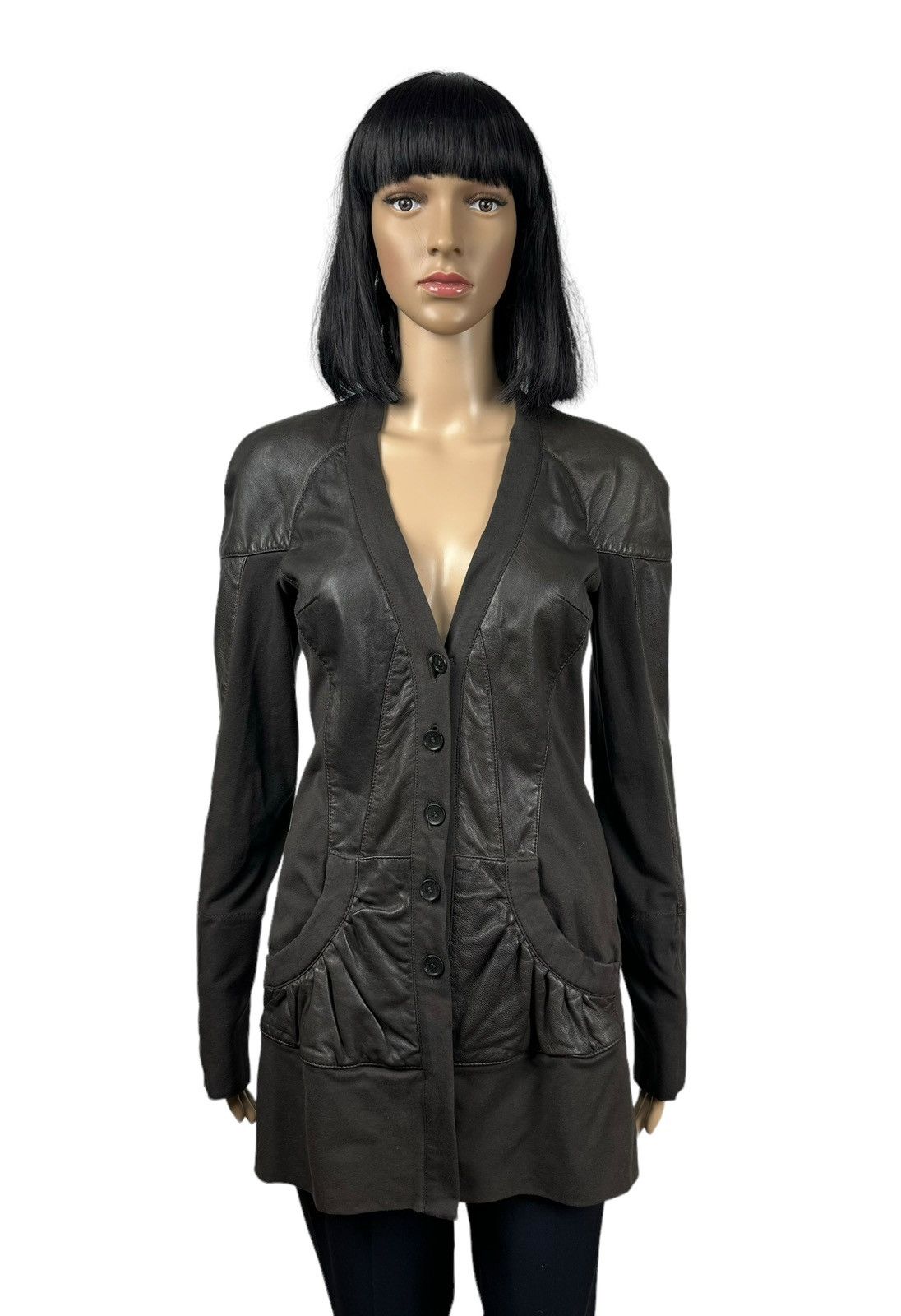 Jean Paul Gaultier Genuine Leather Jacket Archive Vintage