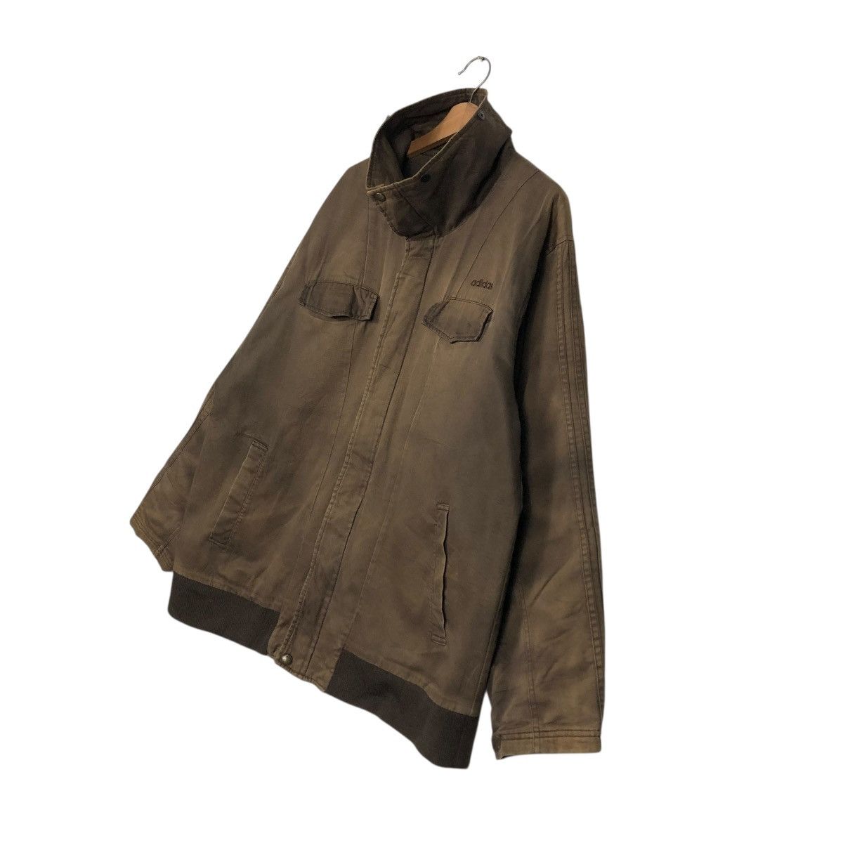 Adidas 🔥VINTAGE CHORE JACKET ADIDAS DETROIT DUCK CANVAS DISTRESSED Size US M / EU 48-50 / 2 - 4 Thumbnail