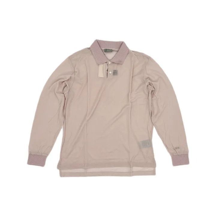 Dior Dior Dior Men's Long Sleeve Polo Shirt in Pink 0079-2507 Size US L / EU 52-54 / 3 - 2 Thumbnail