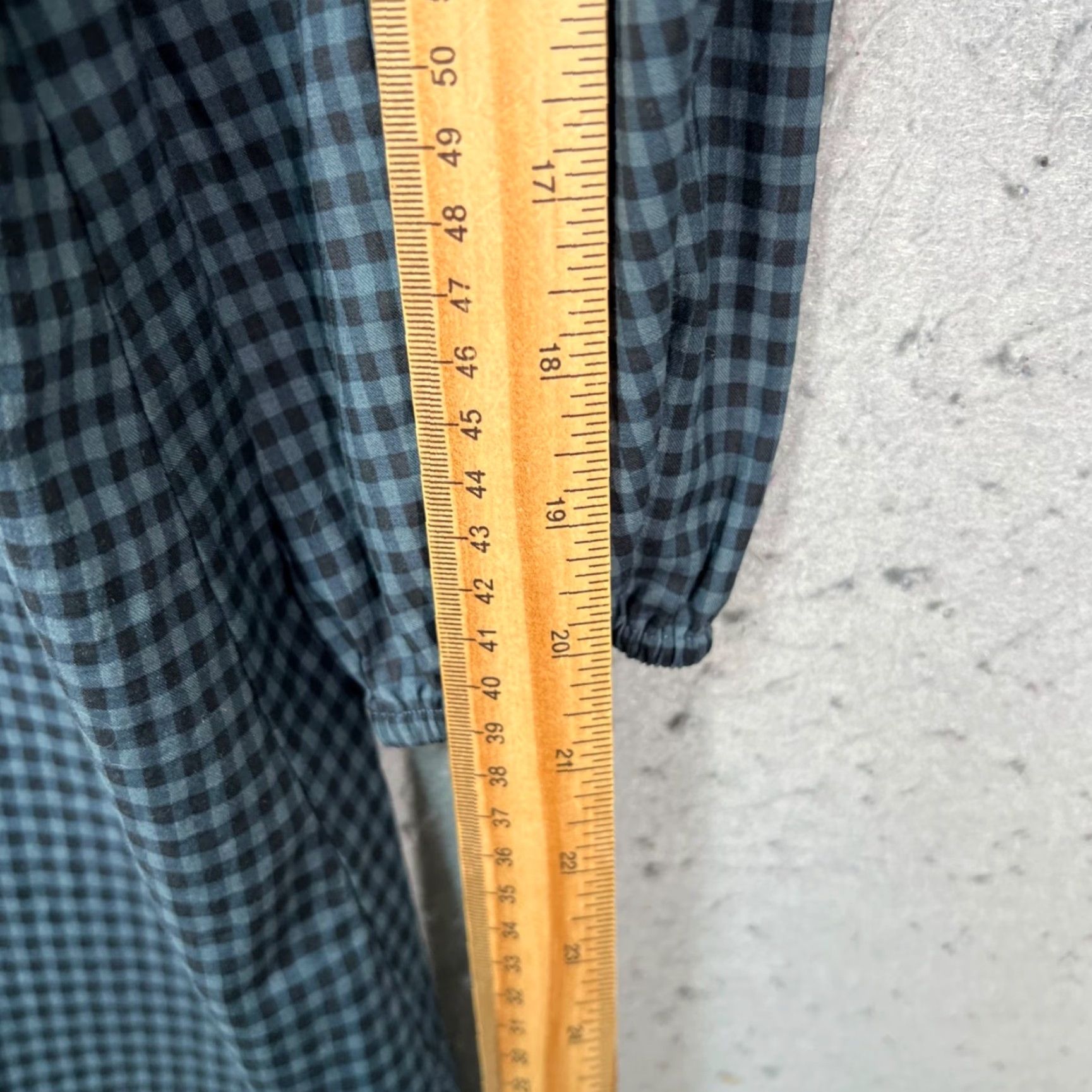 Reformation Reformation Womens Small Green & Black Gingham Mini Dress 3/4 Sleeve Adult Womens Short Dress Summer Spring Casual Party/Cocktail Mens? Size S / US 4 / IT 40 - 7 Thumbnail