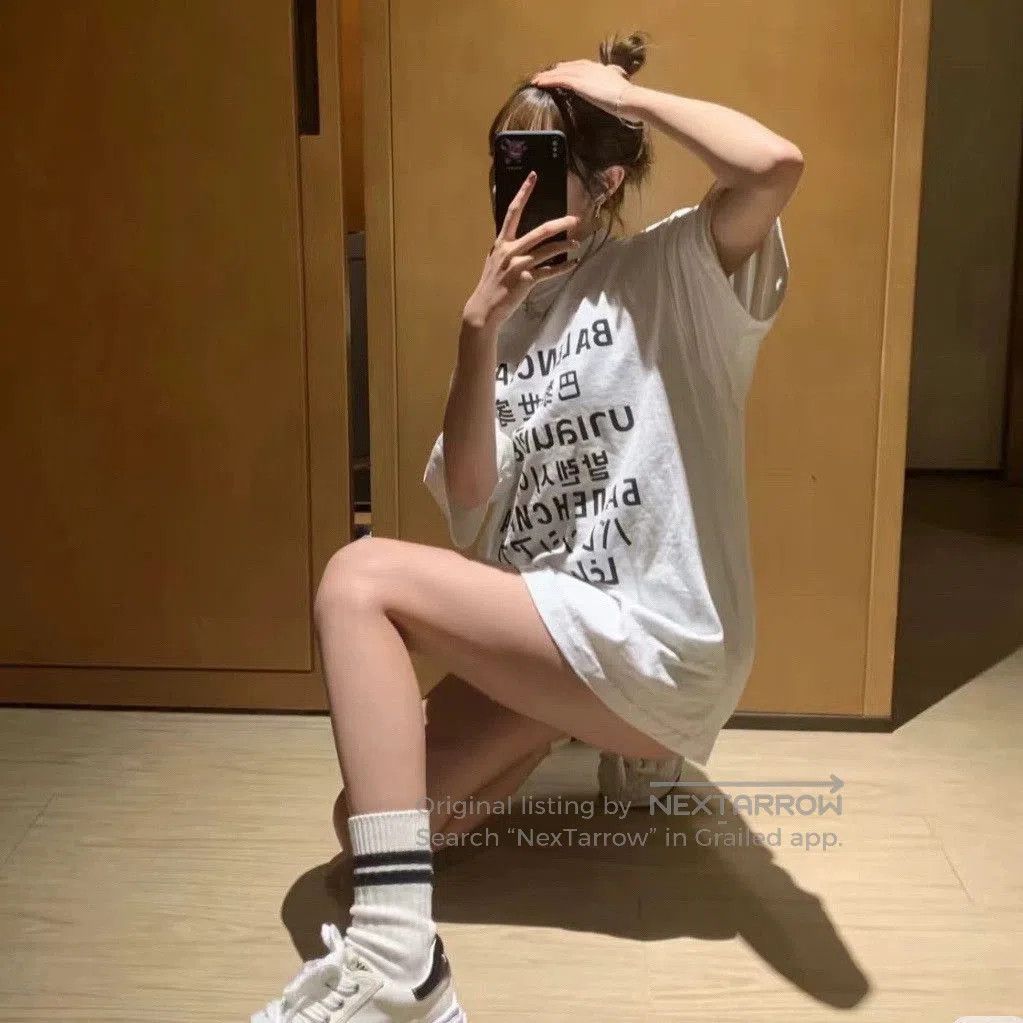 Balenciaga balenciaga short sleeve t-shirt in white. Size US M / EU 48-50 / 2 - 5 Thumbnail