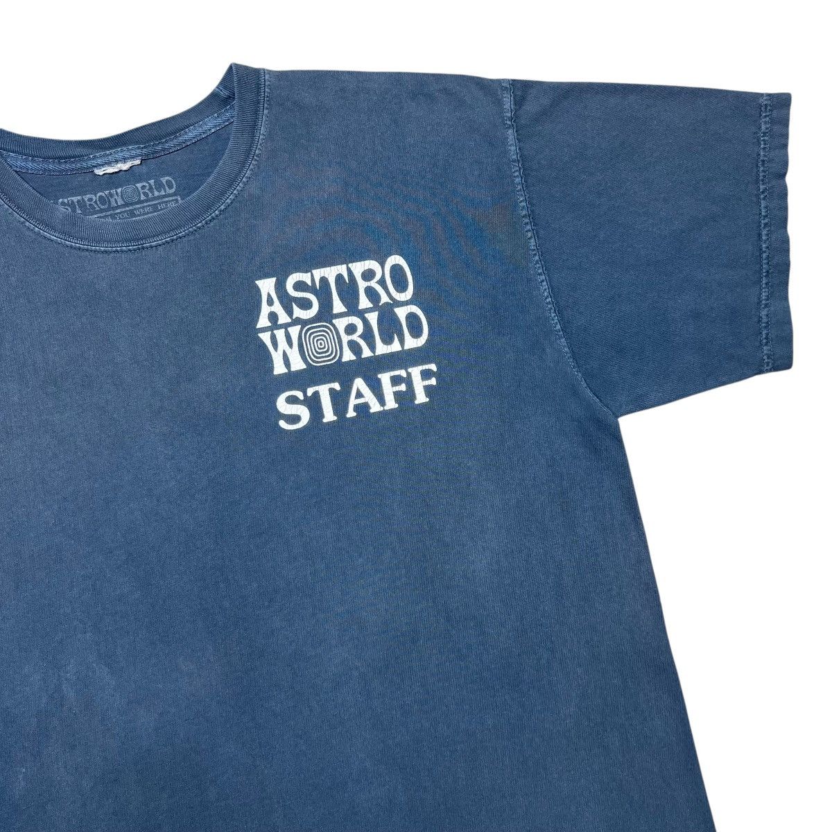 Travis Scott Travis Scott Astroworld Wish You Were Staff Black T-Shirt Size US L / EU 52-54 / 3 - 11 Thumbnail