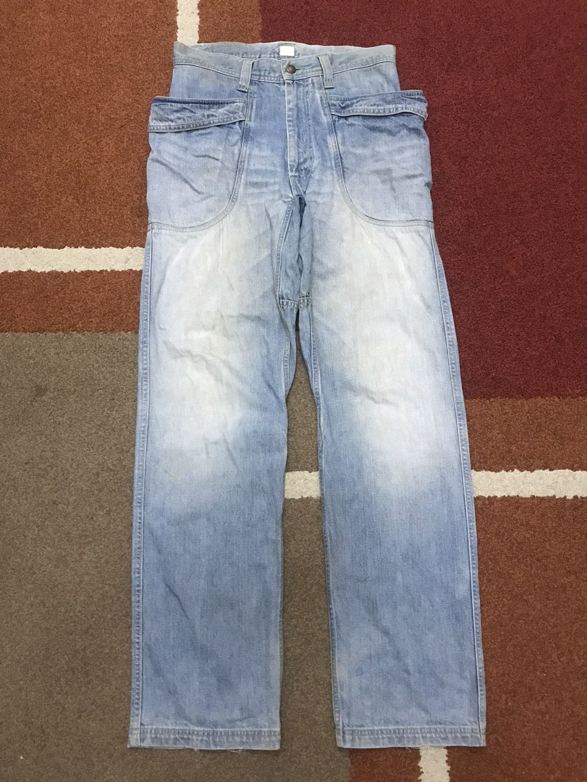 Japanese Brand GO HEMP Japan Archival Gardener Jeans Size US 29 - 1 Thumbnail