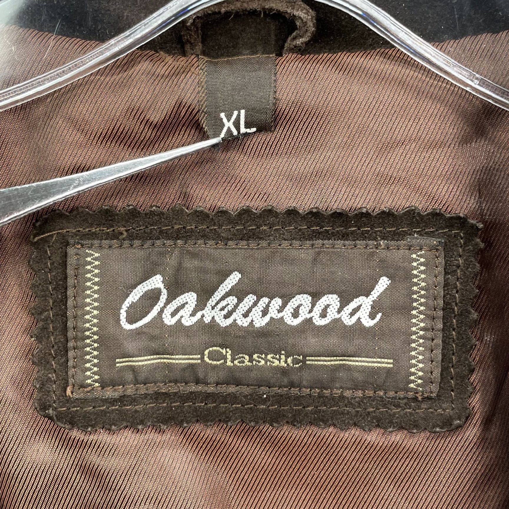 Vintage Oakwood Genuine Suede Leather Jacket Blazer Men's 50 Brown Western 70s Corpcore Vintage Size US M / EU 48-50 / 2 - 3 Thumbnail