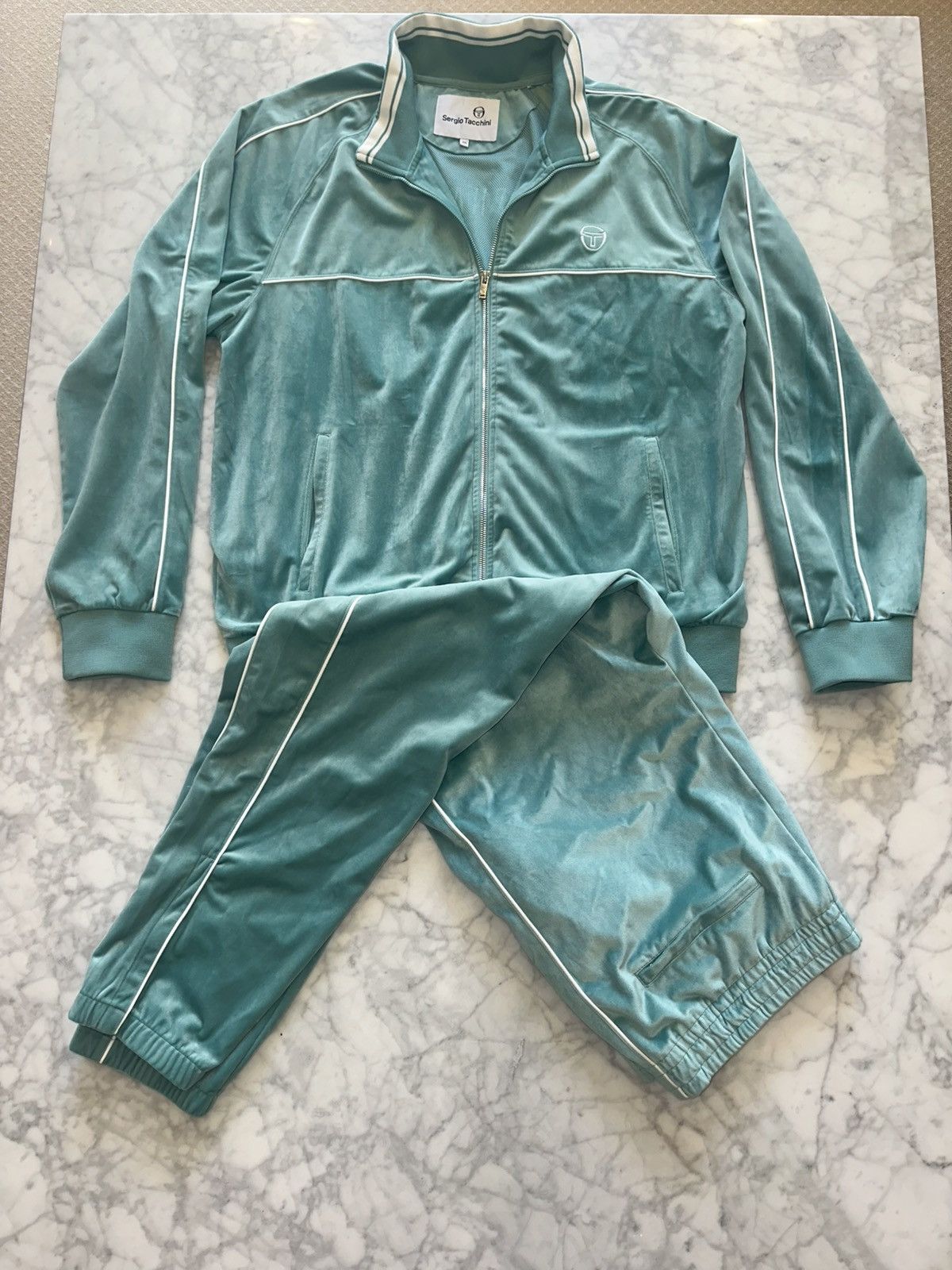 Sergio Tacchini x Special Edition Tracksuit — Turquoise